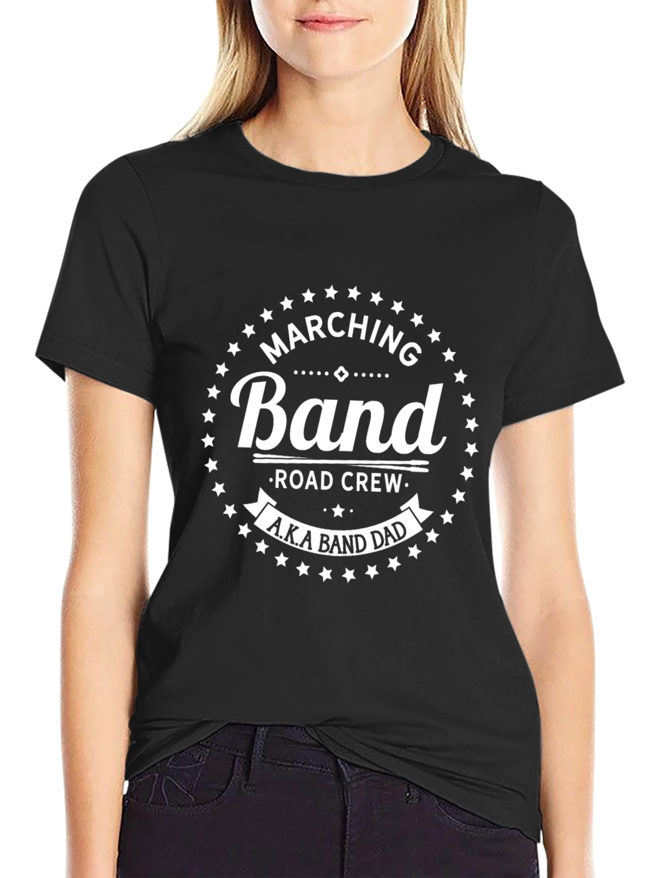 Marching Band Road Crew AKA Band Dad T-Shirt