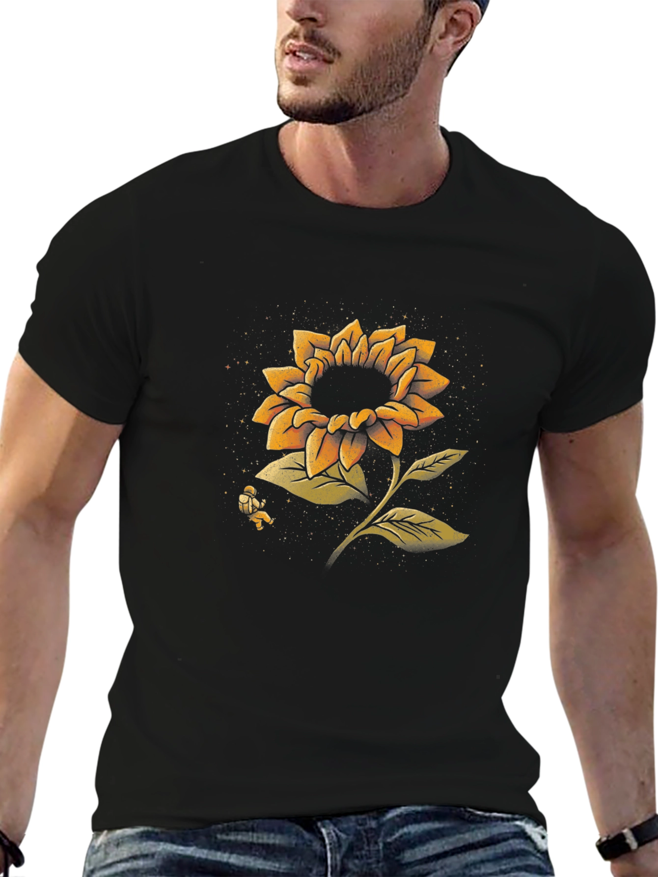 Sunflower Crew Neck T-Shirt