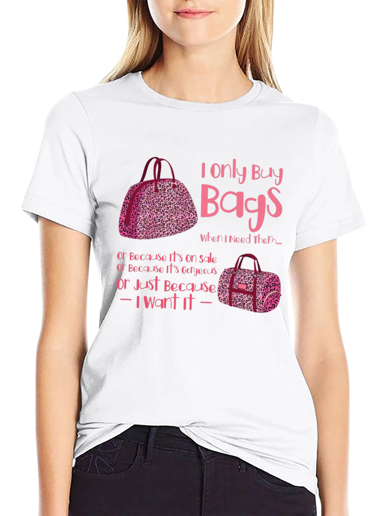 I Only Buy Bags Graphic Tee