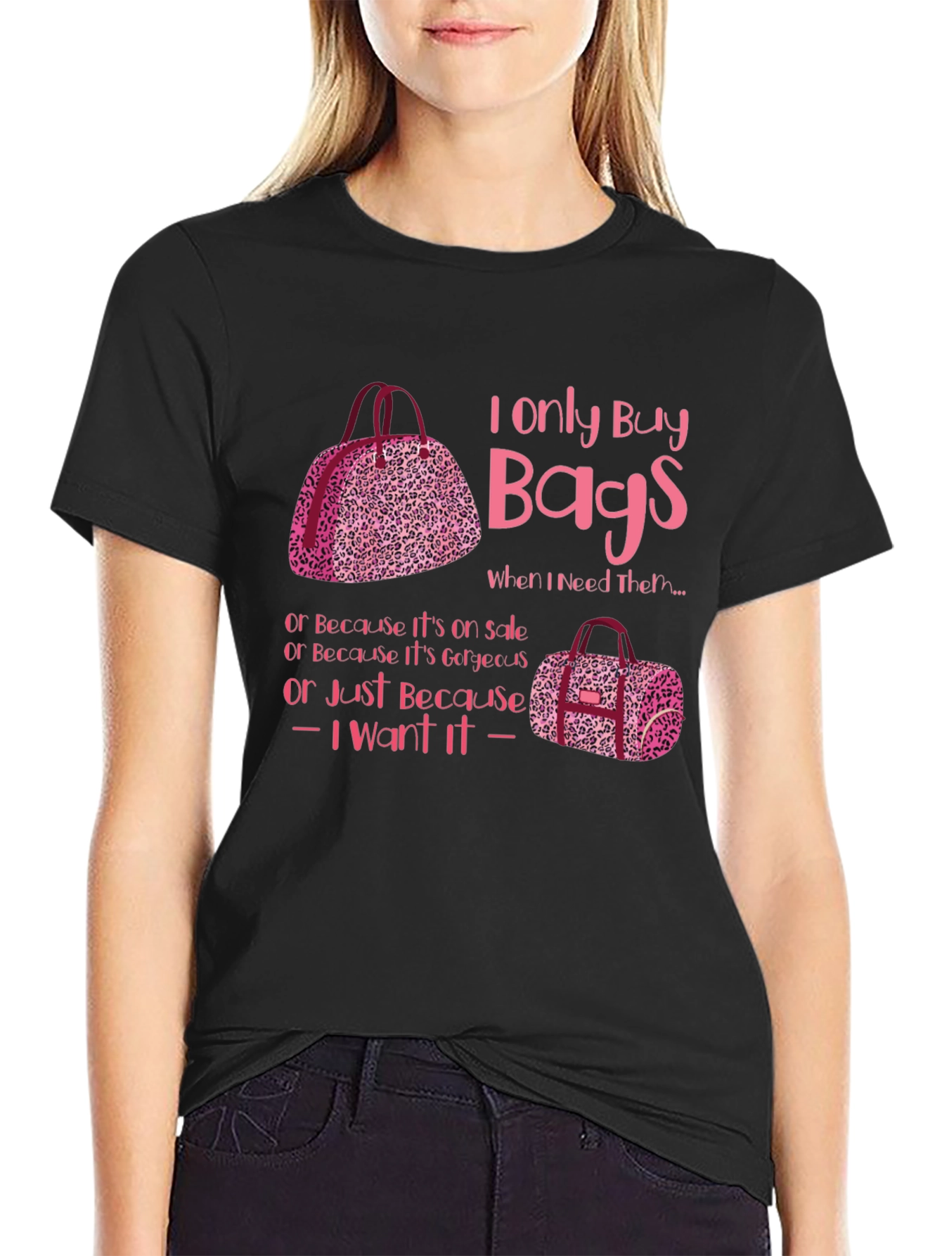 I Only Buy Bags Graphic Tee