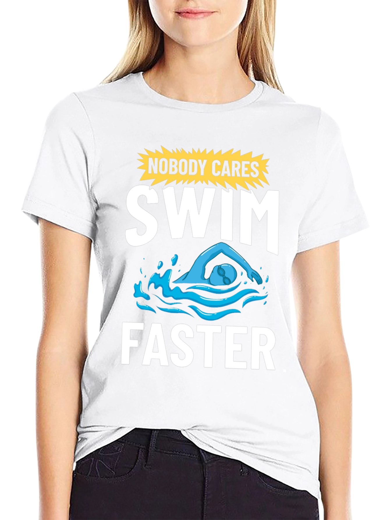 Swim Faster Graphic T-Shirt