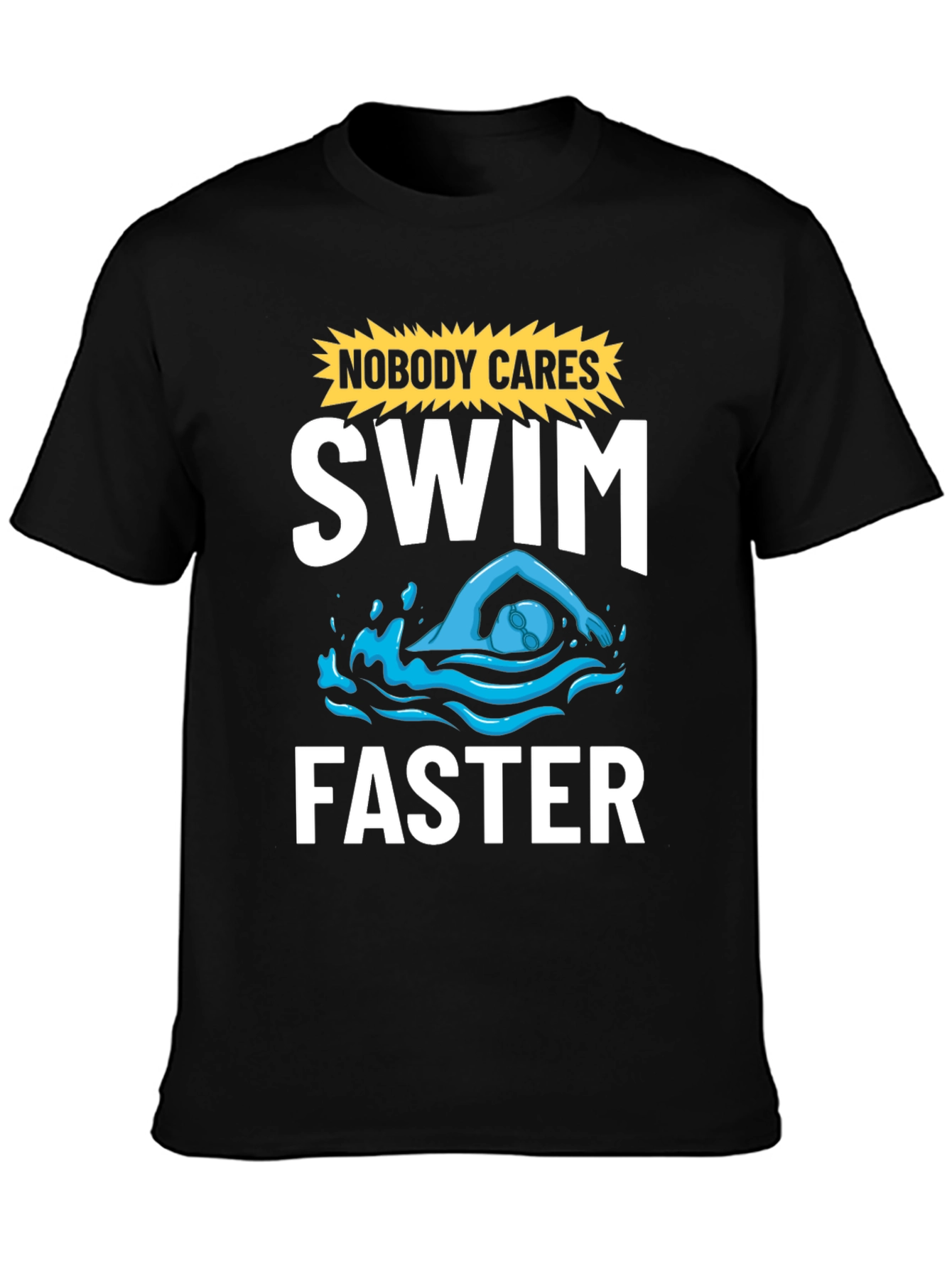Swim Faster Graphic T-Shirt