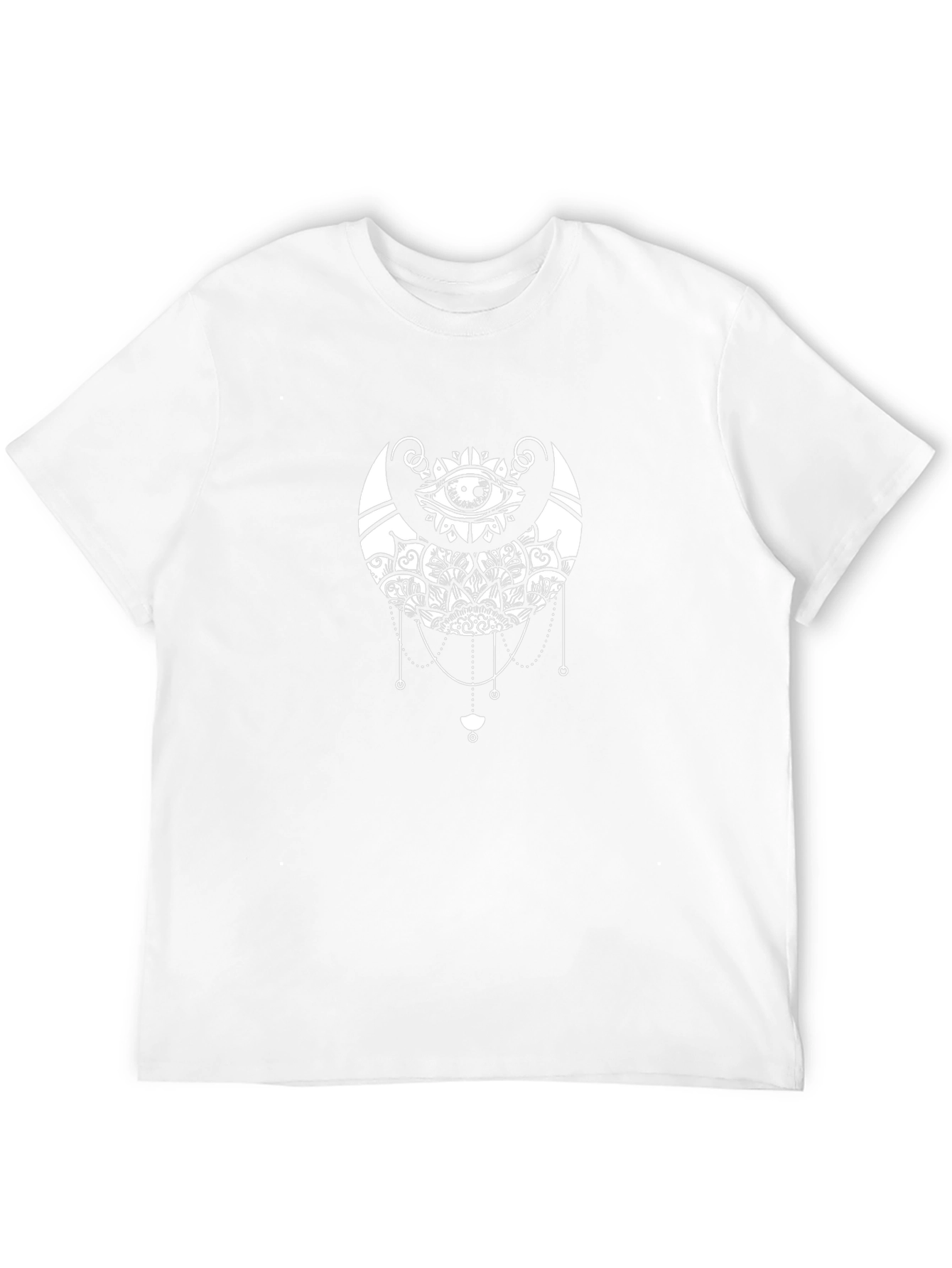 Mystic Eye Mandala Graphic Black T-Shirt