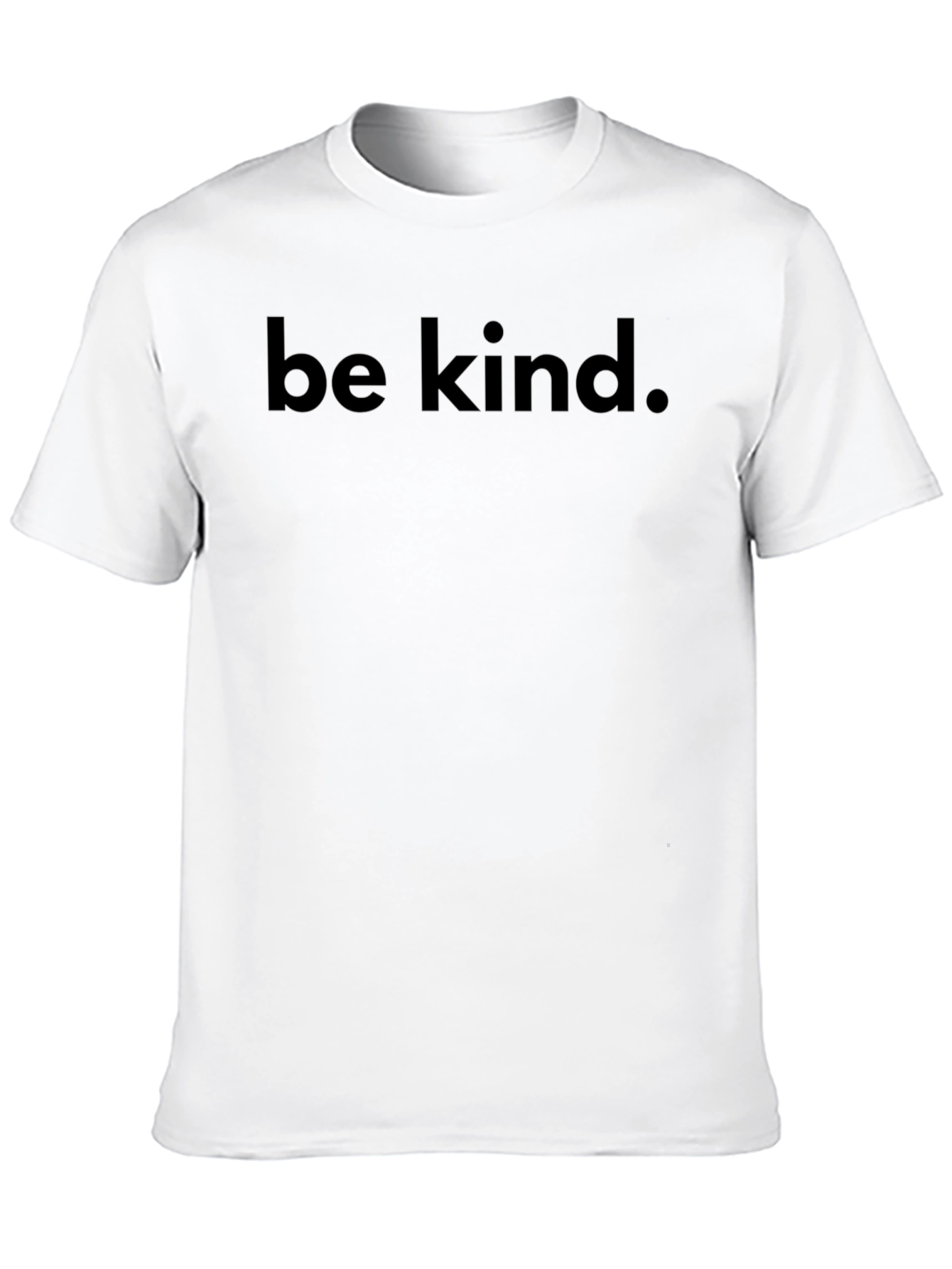 Be Kind T-Shirt - Black Crew Neck