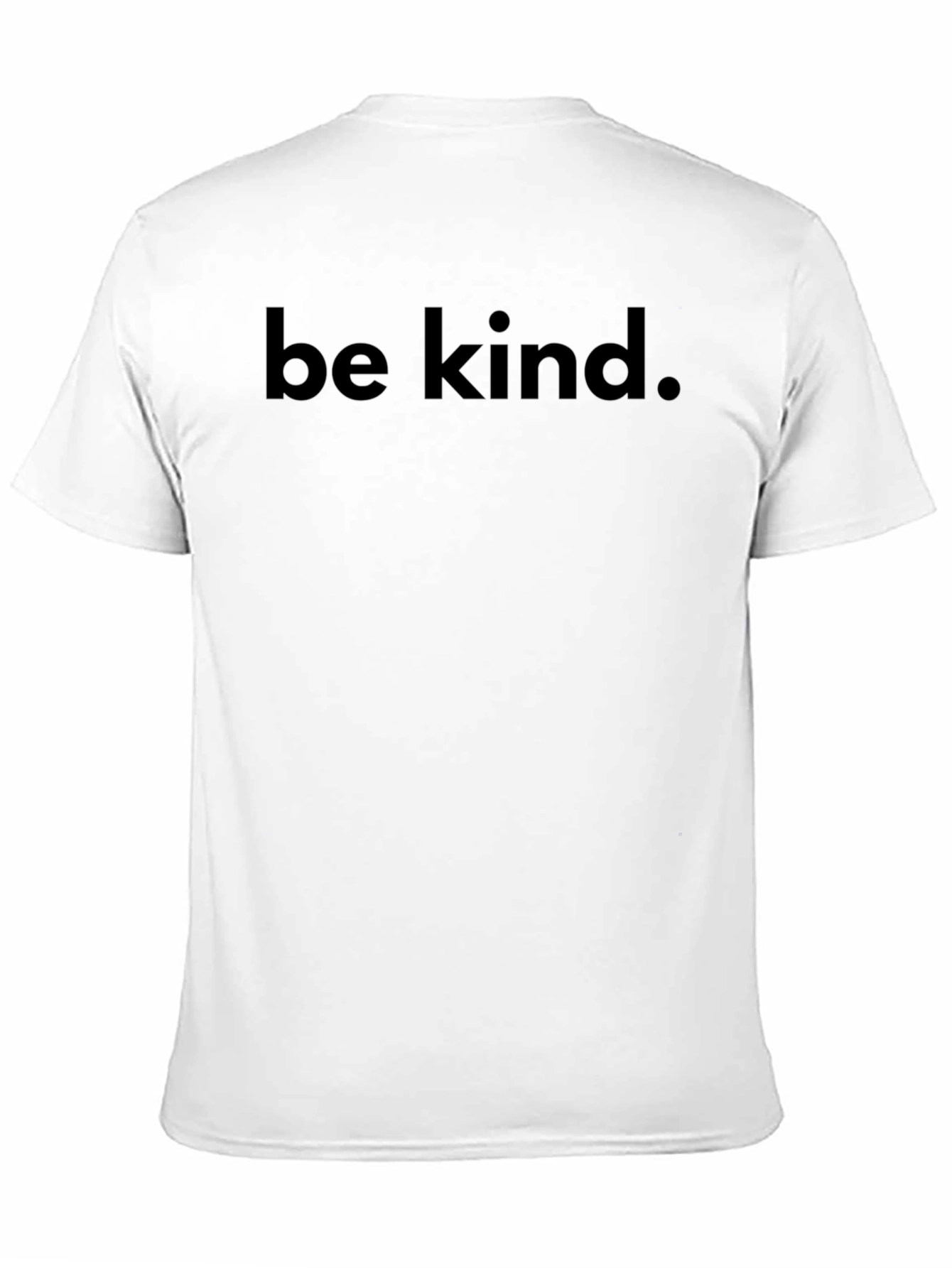 Be Kind T-Shirt - Black Crew Neck
