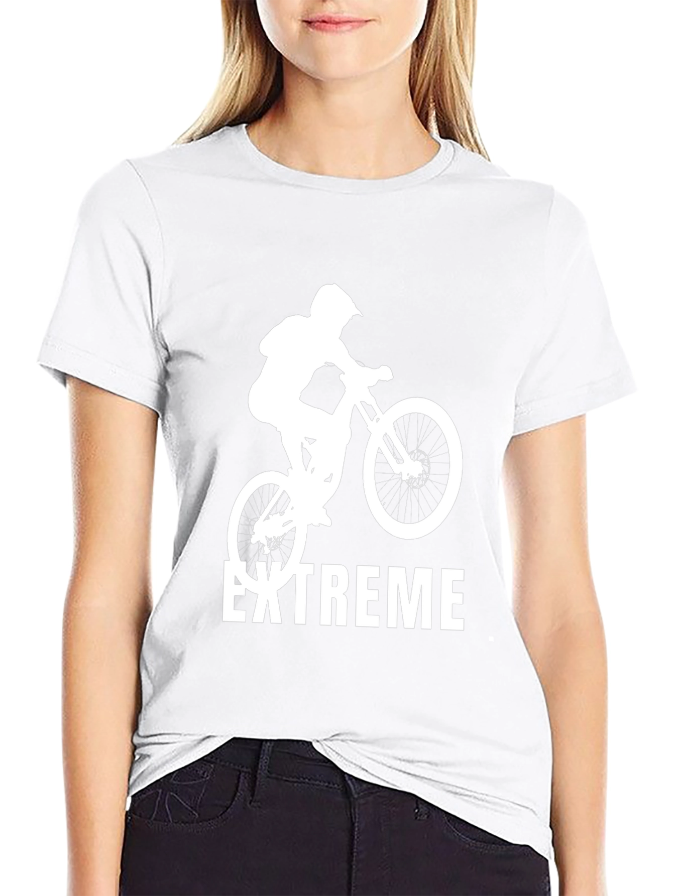 Extreme Mountain Biker T-Shirt - Black