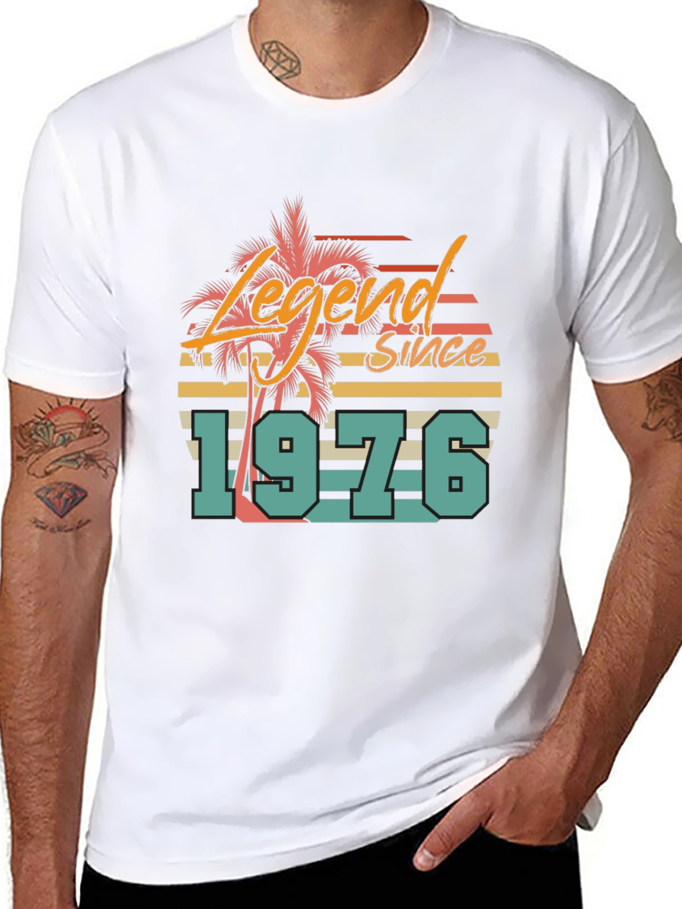Legend Since 1976 Retro Graphic T-Shirt
