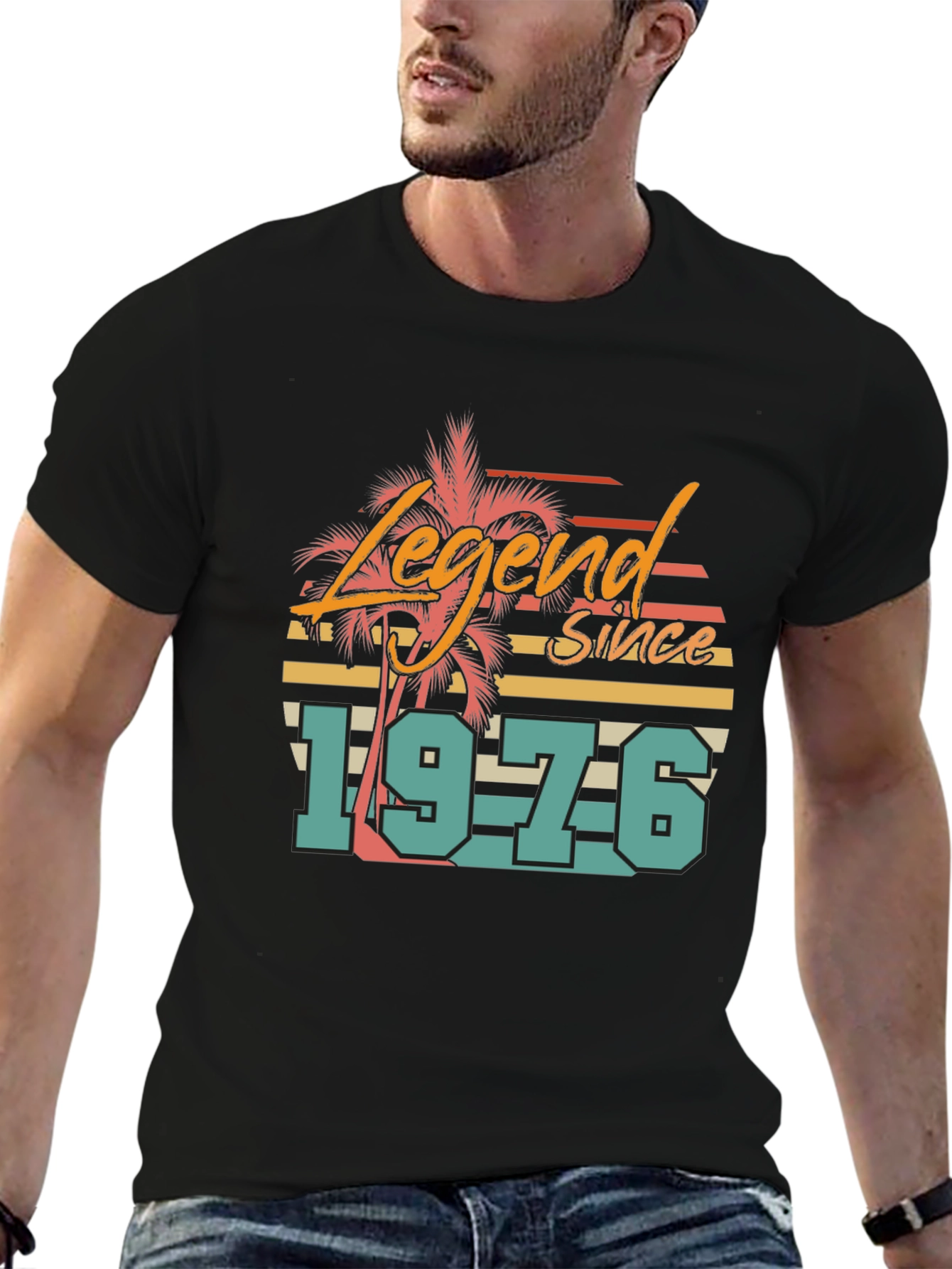 Legend Since 1976 Retro Graphic T-Shirt