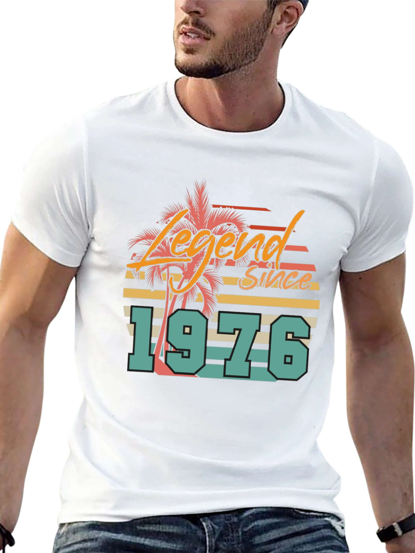 Legend Since 1976 Retro Graphic T-Shirt