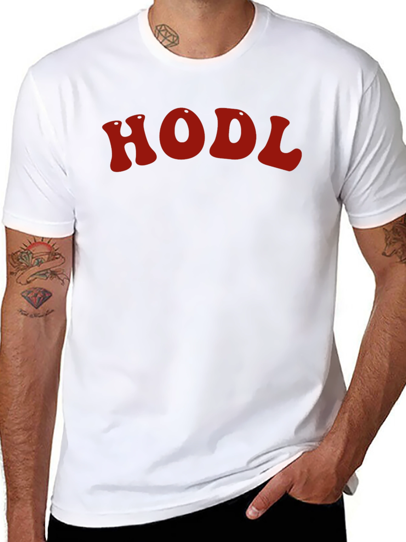 HODL Crypto Tee - Bitcoin Investment Shirt