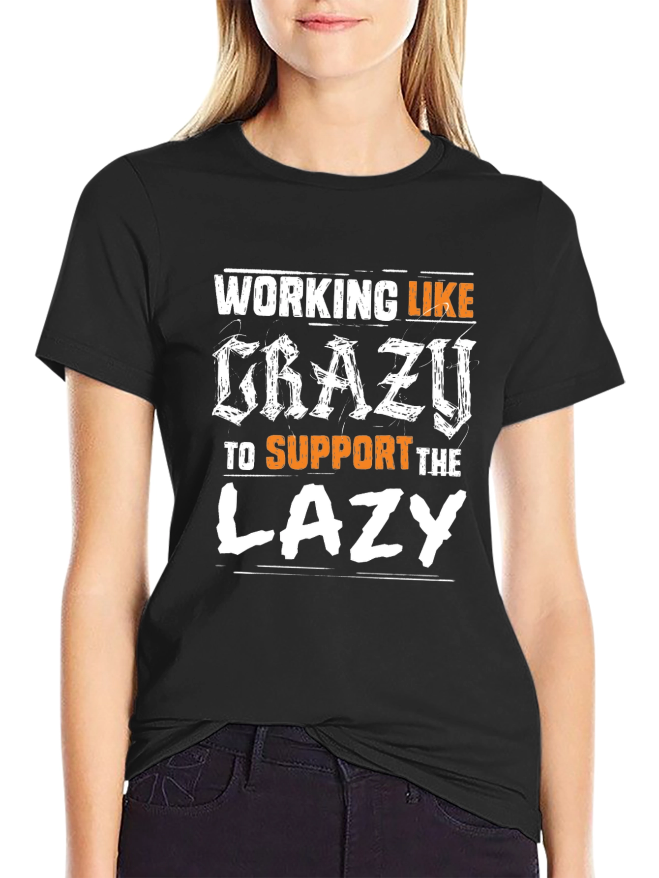 Working Like Crazy T-Shirt - Unisex