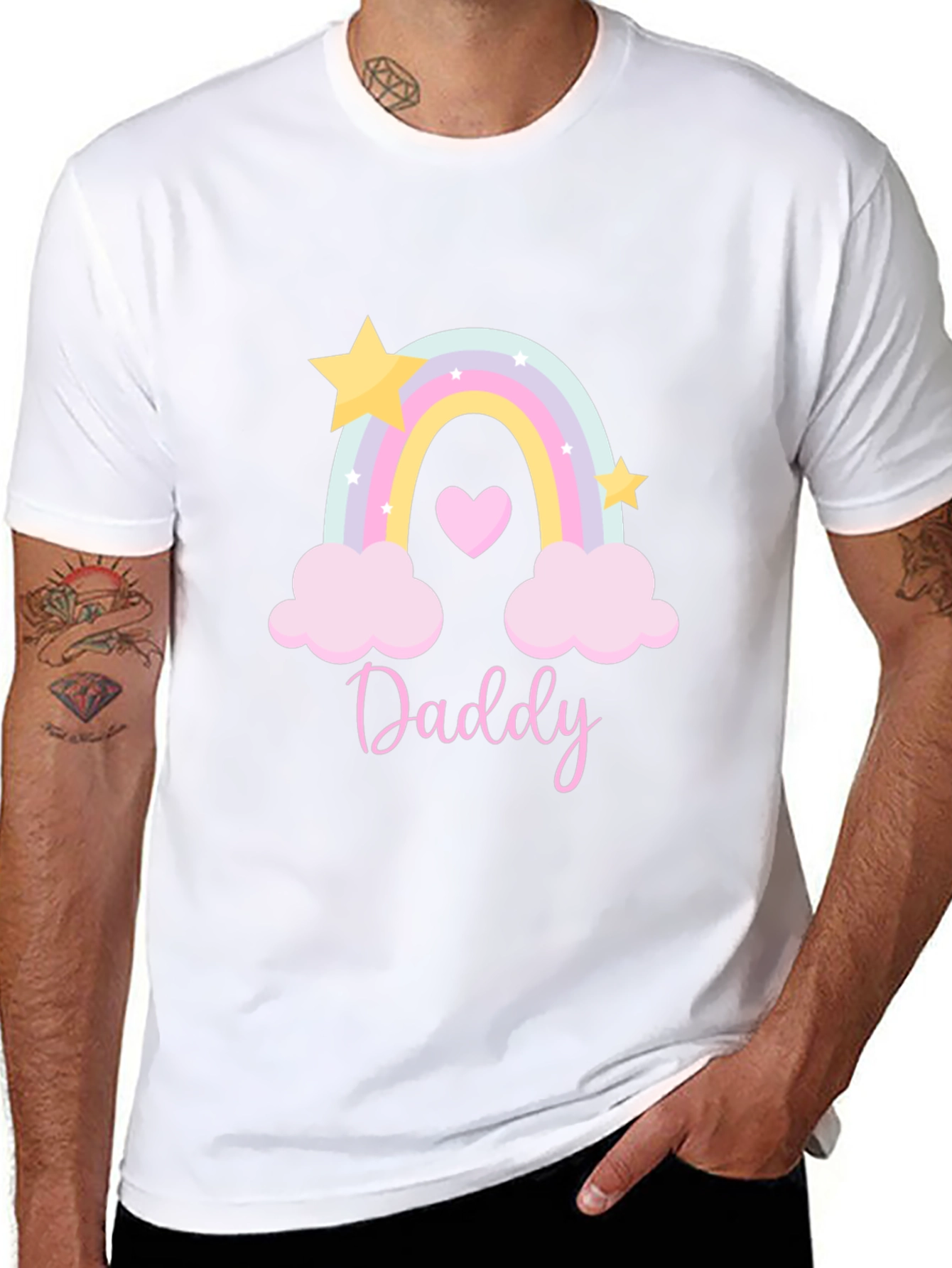 Cute Rainbow Daddy T-Shirt