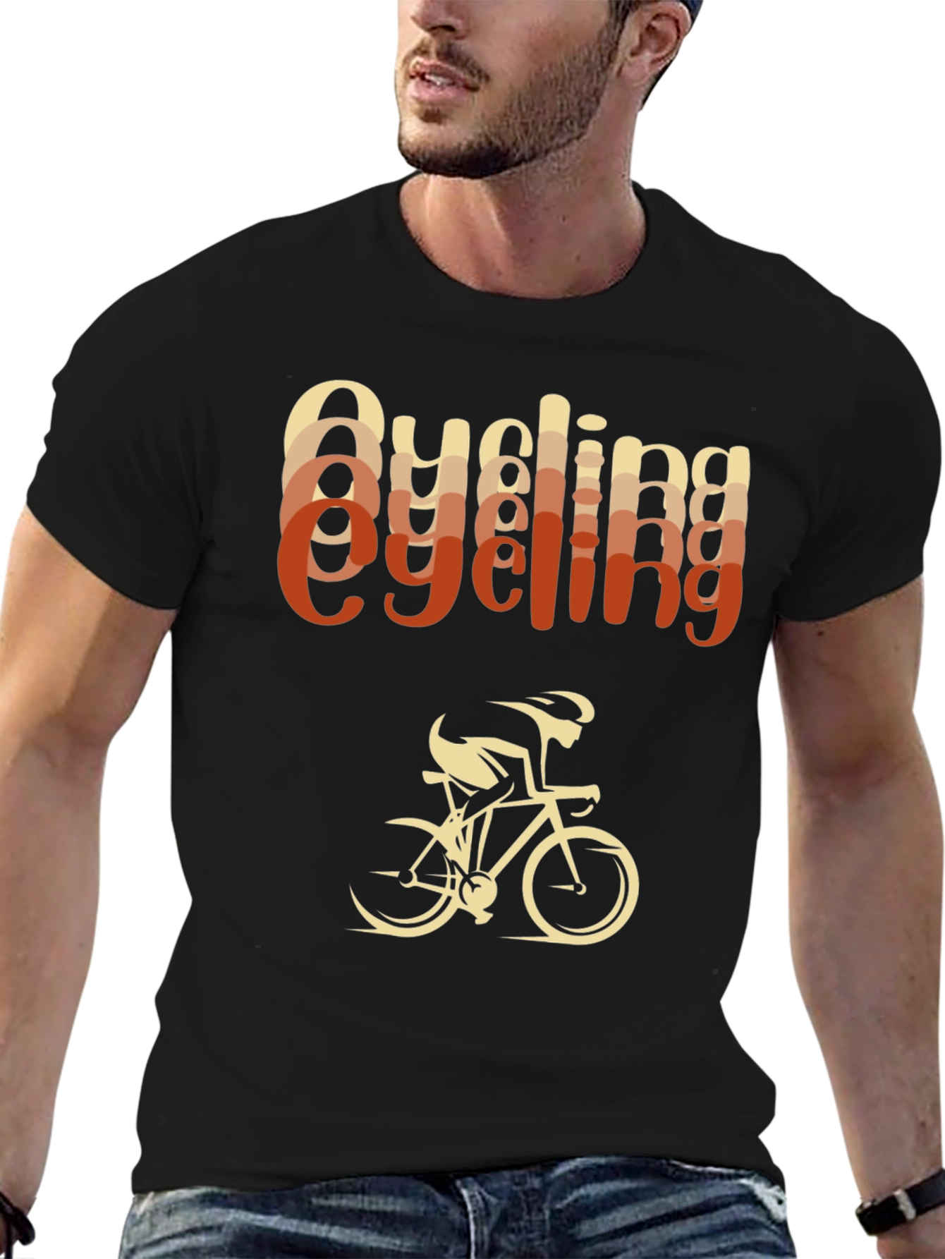 Retro Cycling T-Shirt - Bike Lovers Tee