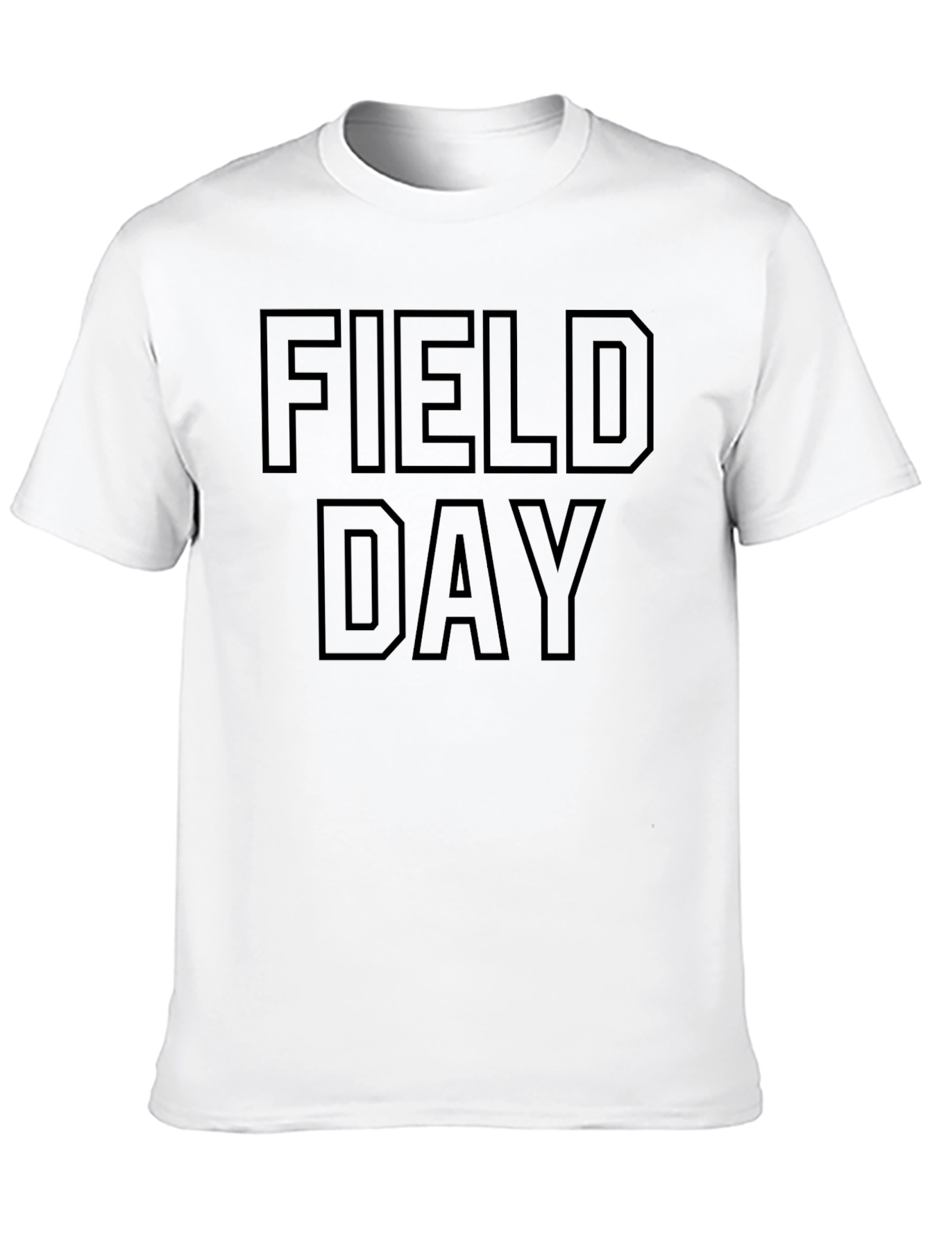 Field Day Black Graphic Tee