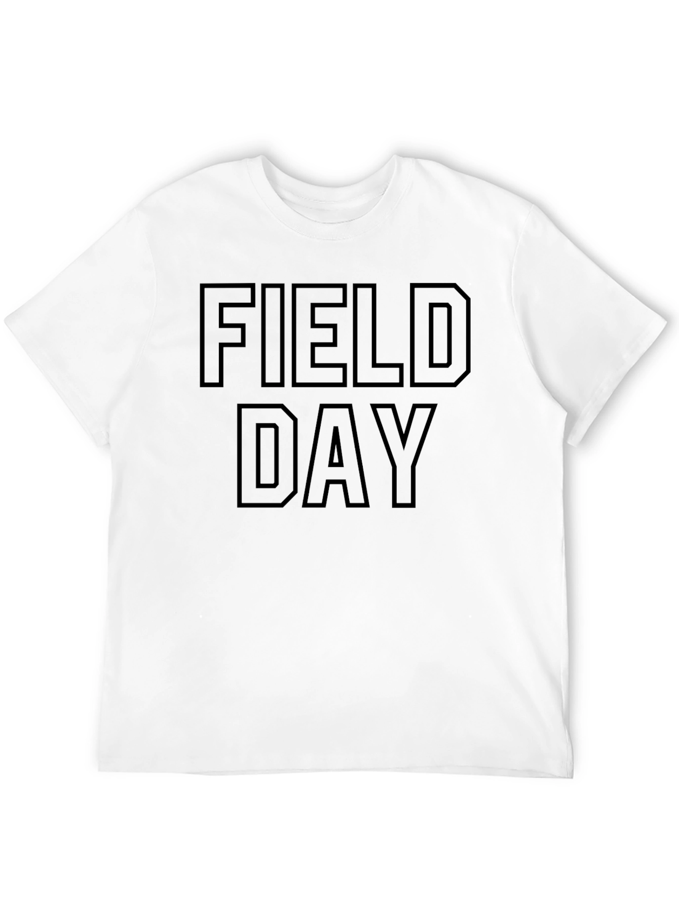 Field Day Black Graphic Tee