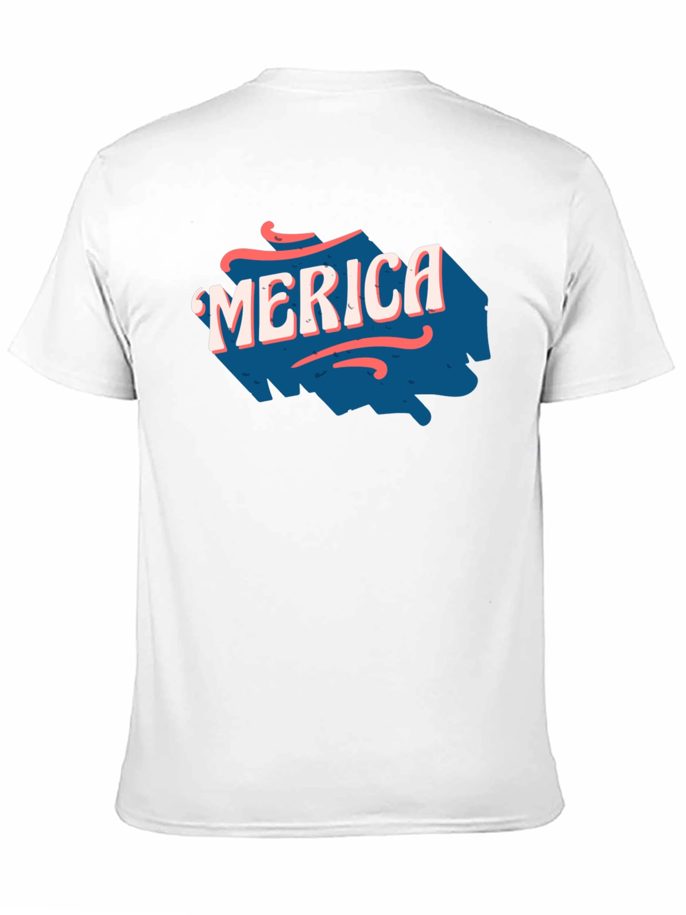 Merica Graphic Print T-Shirt