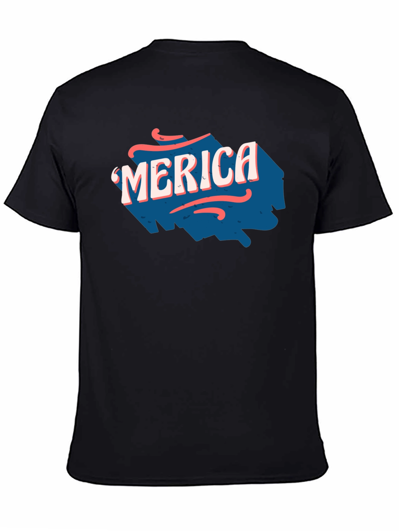 Merica Graphic Print T-Shirt