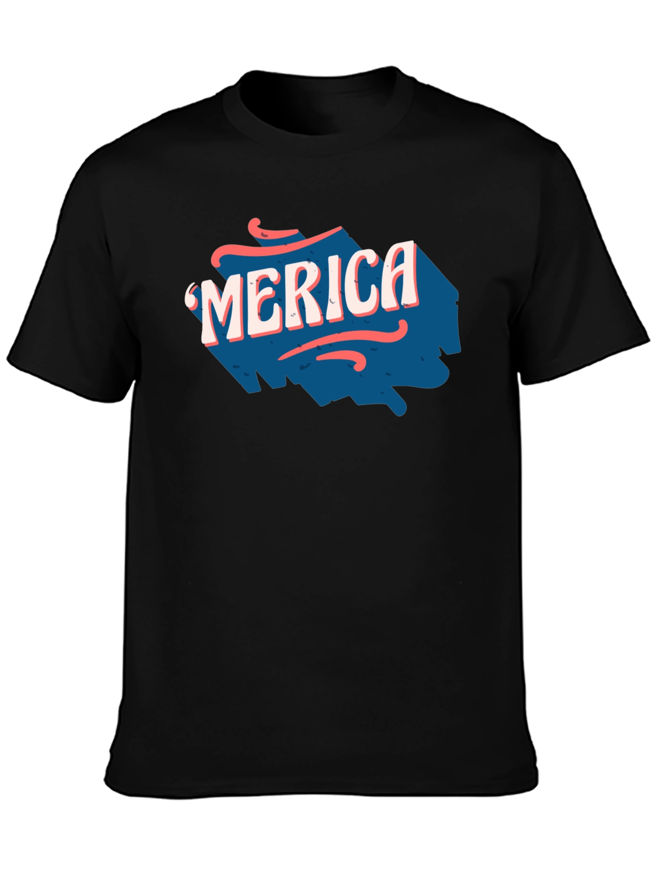 Merica Graphic Print T-Shirt