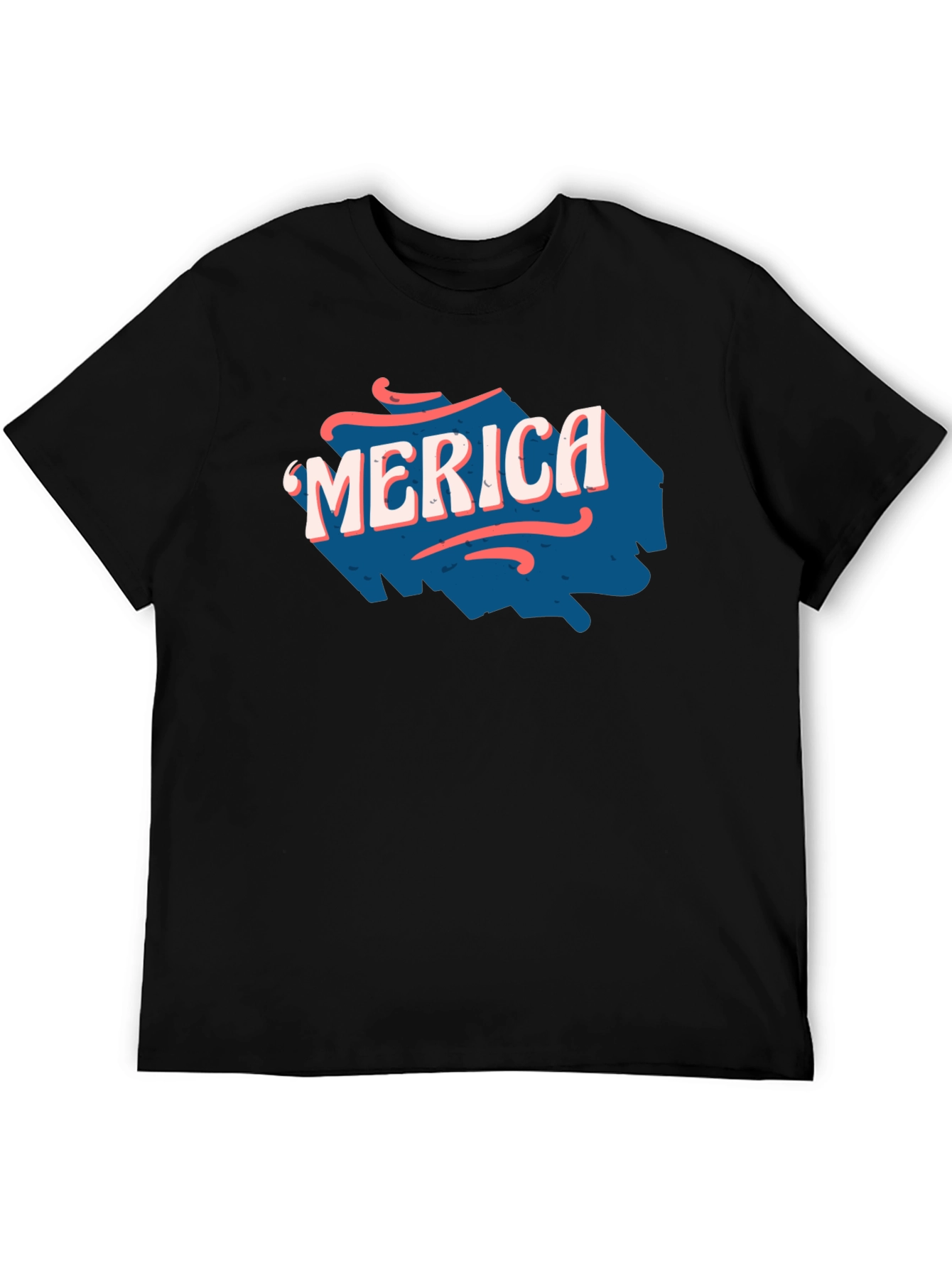 Merica Graphic Print T-Shirt