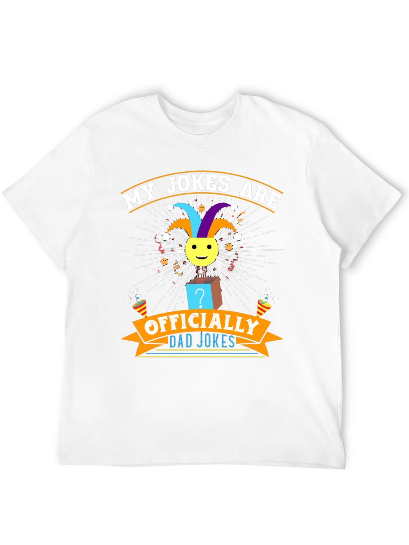 Officially Dad Jokes T-Shirt - Funny Humor Tee