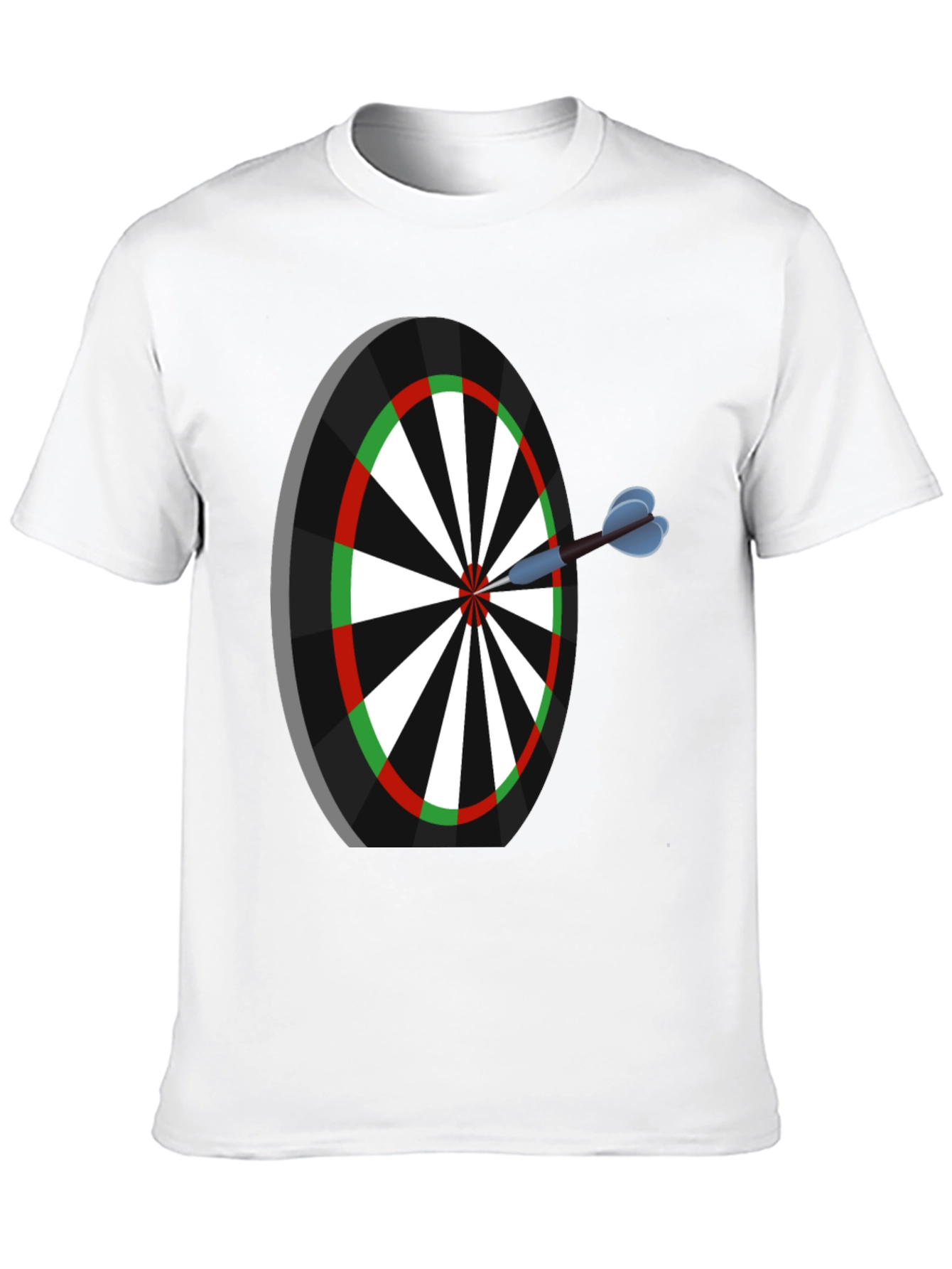 Dartboard T-Shirt - Bullseye Graphic Tee