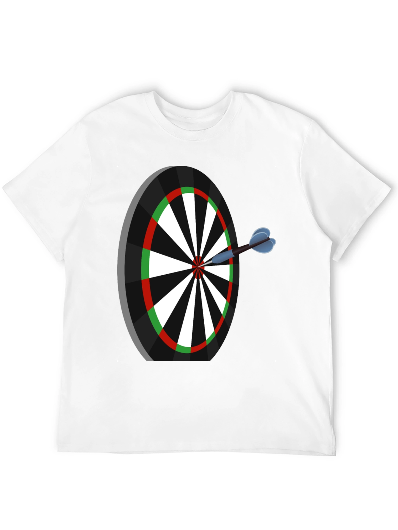 Dartboard T-Shirt - Bullseye Graphic Tee