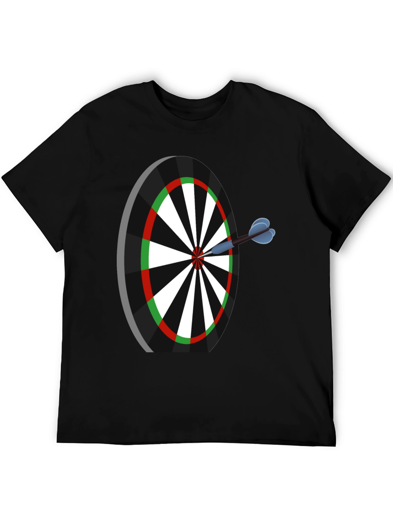 Dartboard T-Shirt - Bullseye Graphic Tee