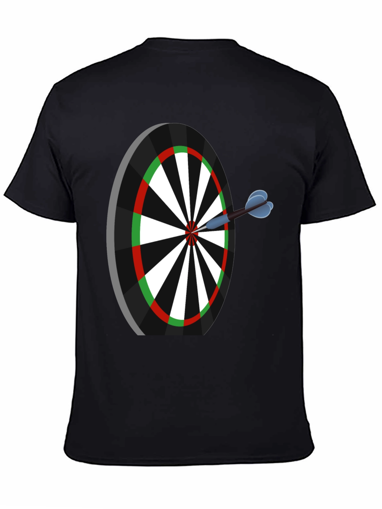 Dartboard T-Shirt - Bullseye Graphic Tee