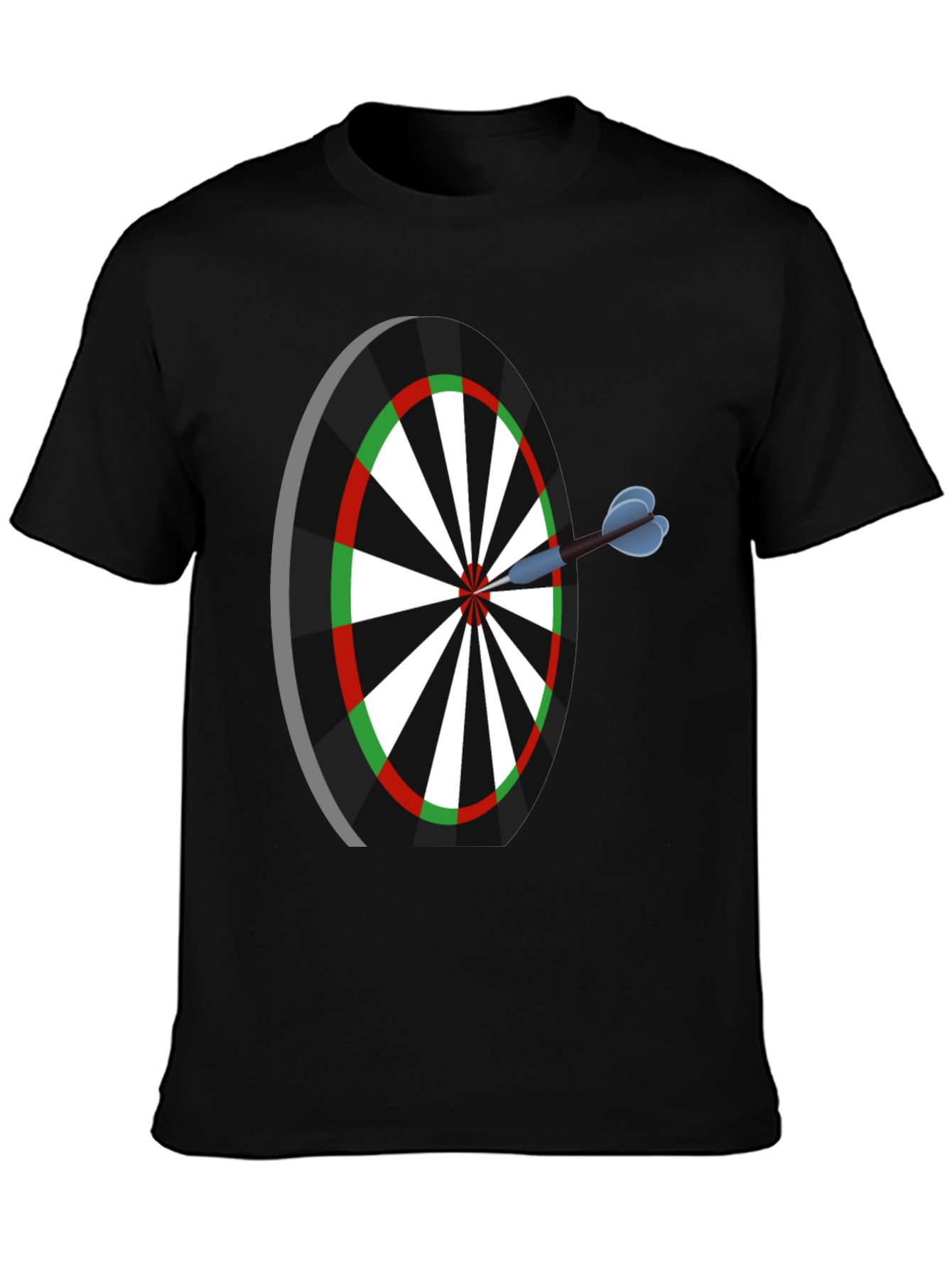 Dartboard T-Shirt - Bullseye Graphic Tee