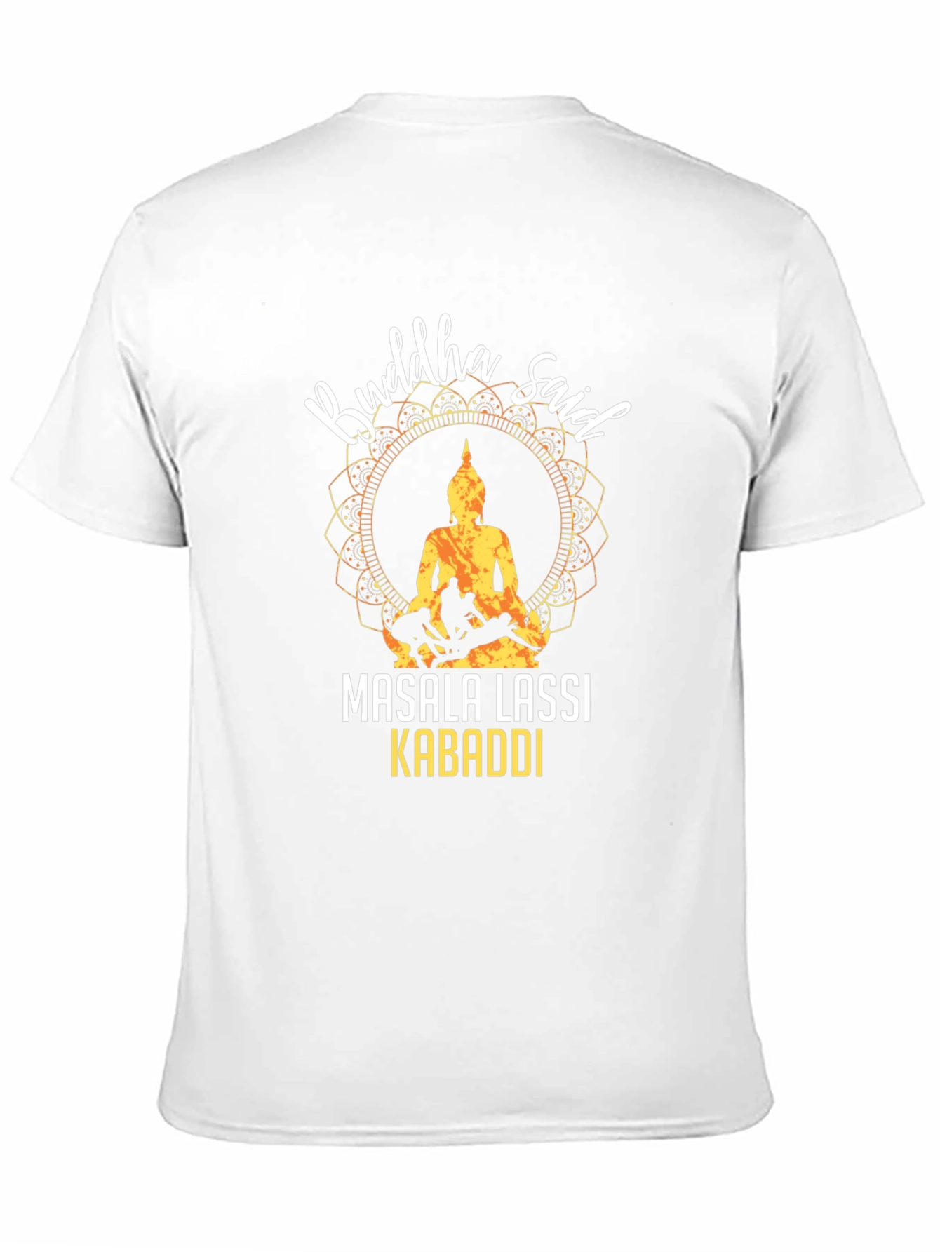Buddha Masala Lassi Kabaddi Graphic T-Shirt