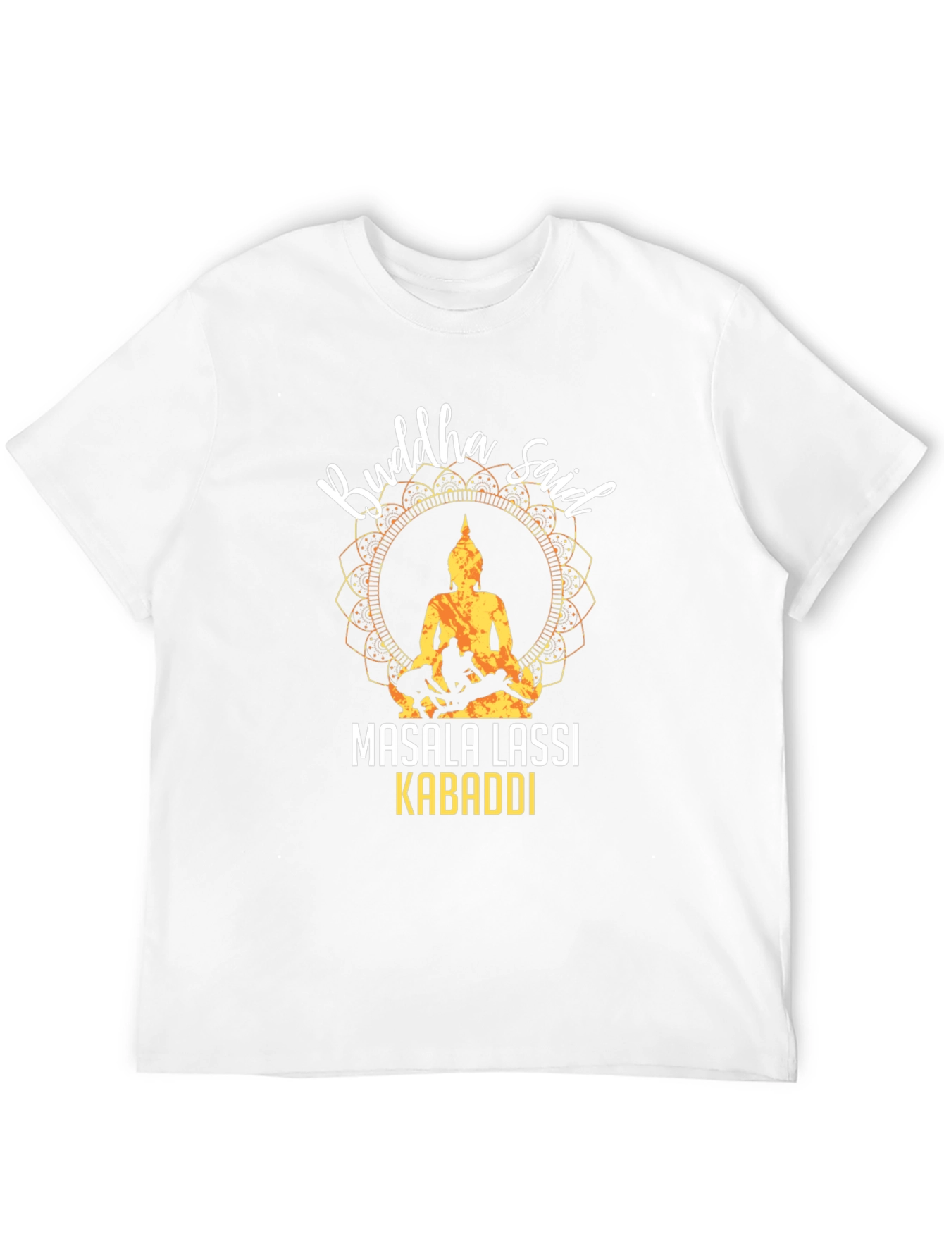 Buddha Masala Lassi Kabaddi Graphic T-Shirt