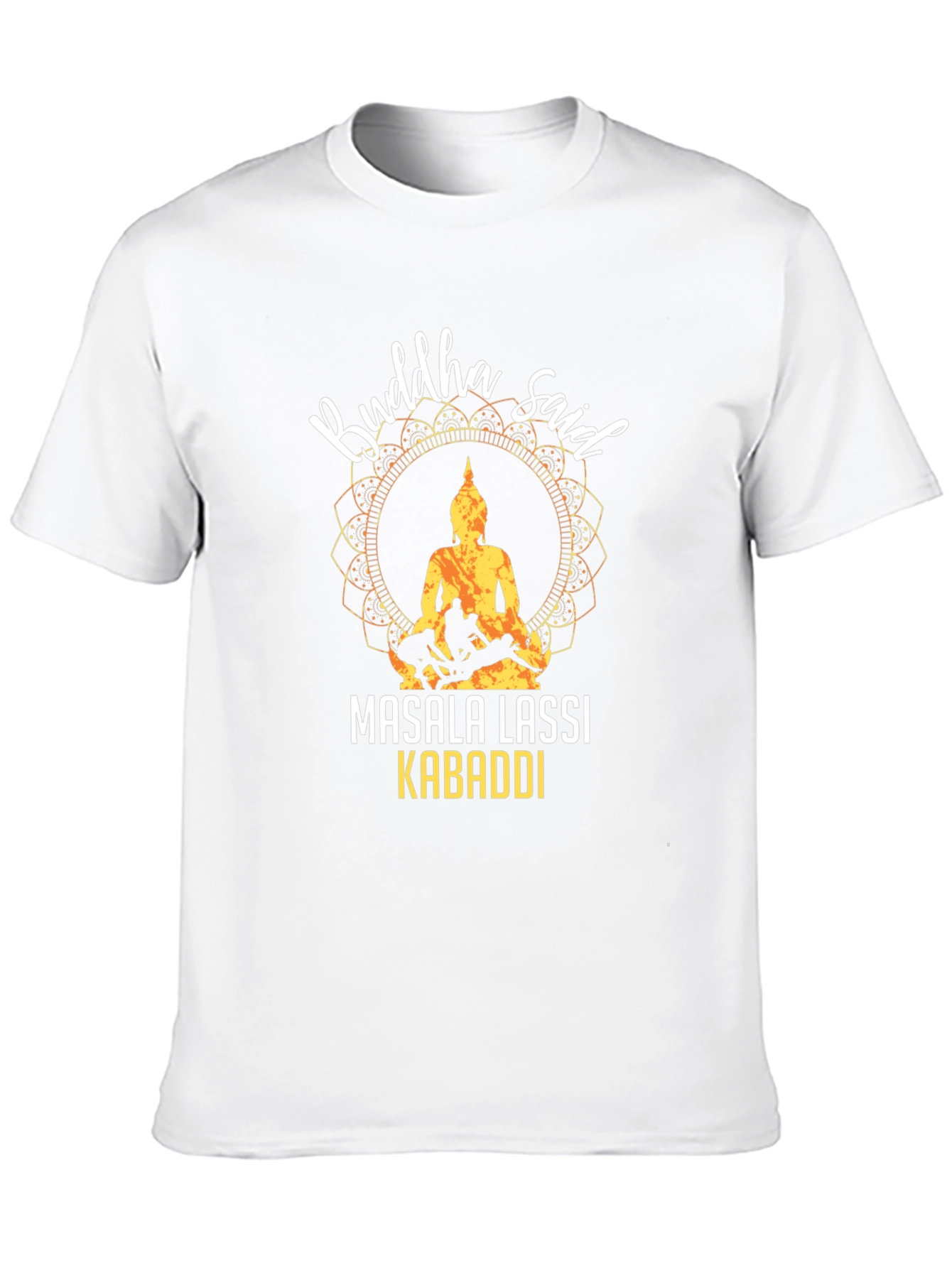Buddha Masala Lassi Kabaddi Graphic T-Shirt