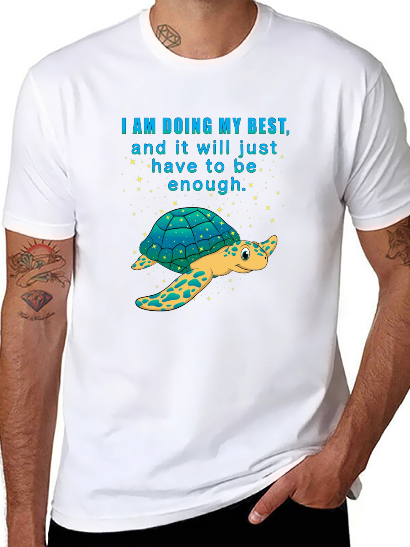 Turtle T-Shirt: Doing My Best Graphic Tee