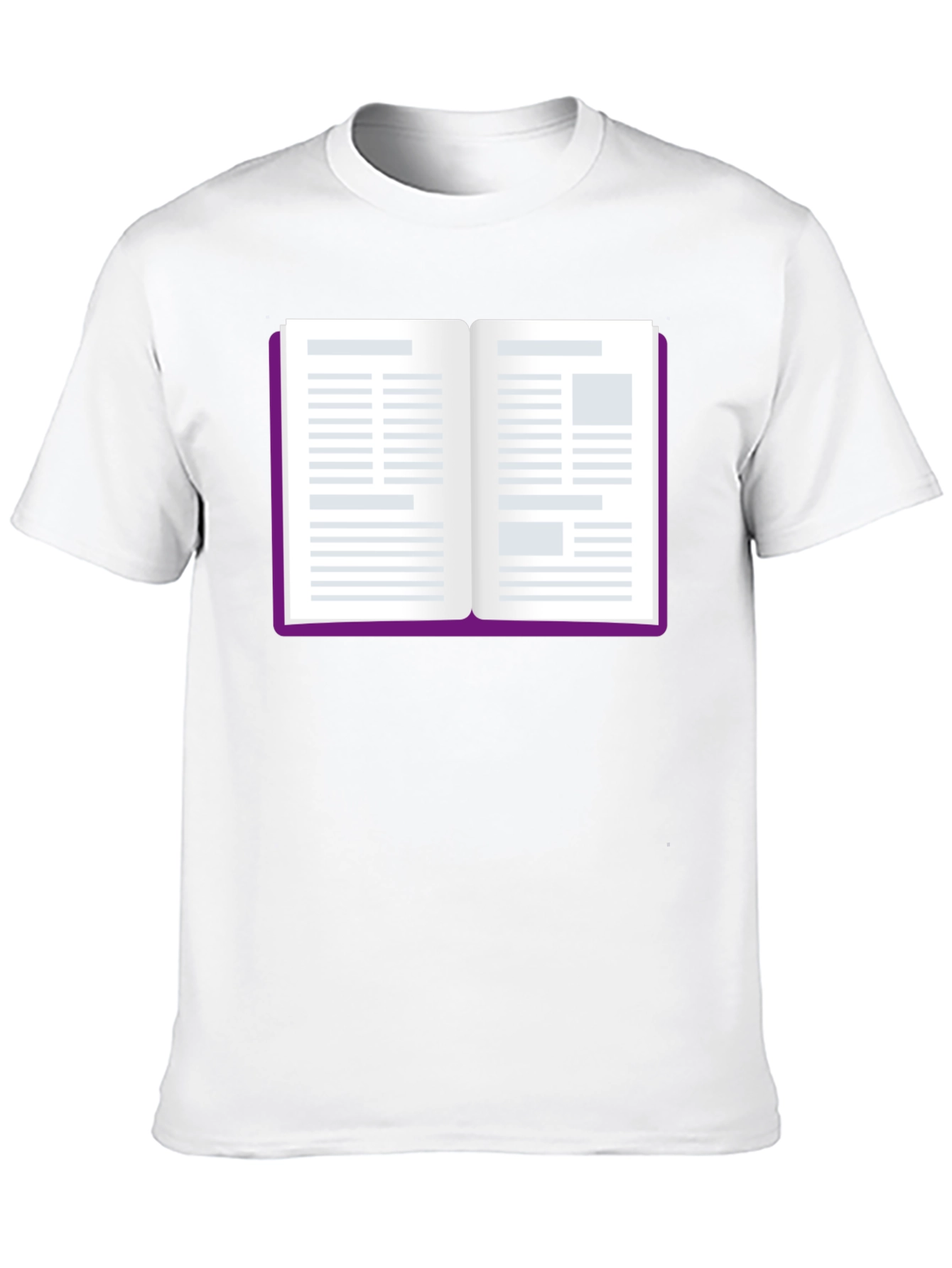 Open Book Graphic T-Shirt - Read All About It!