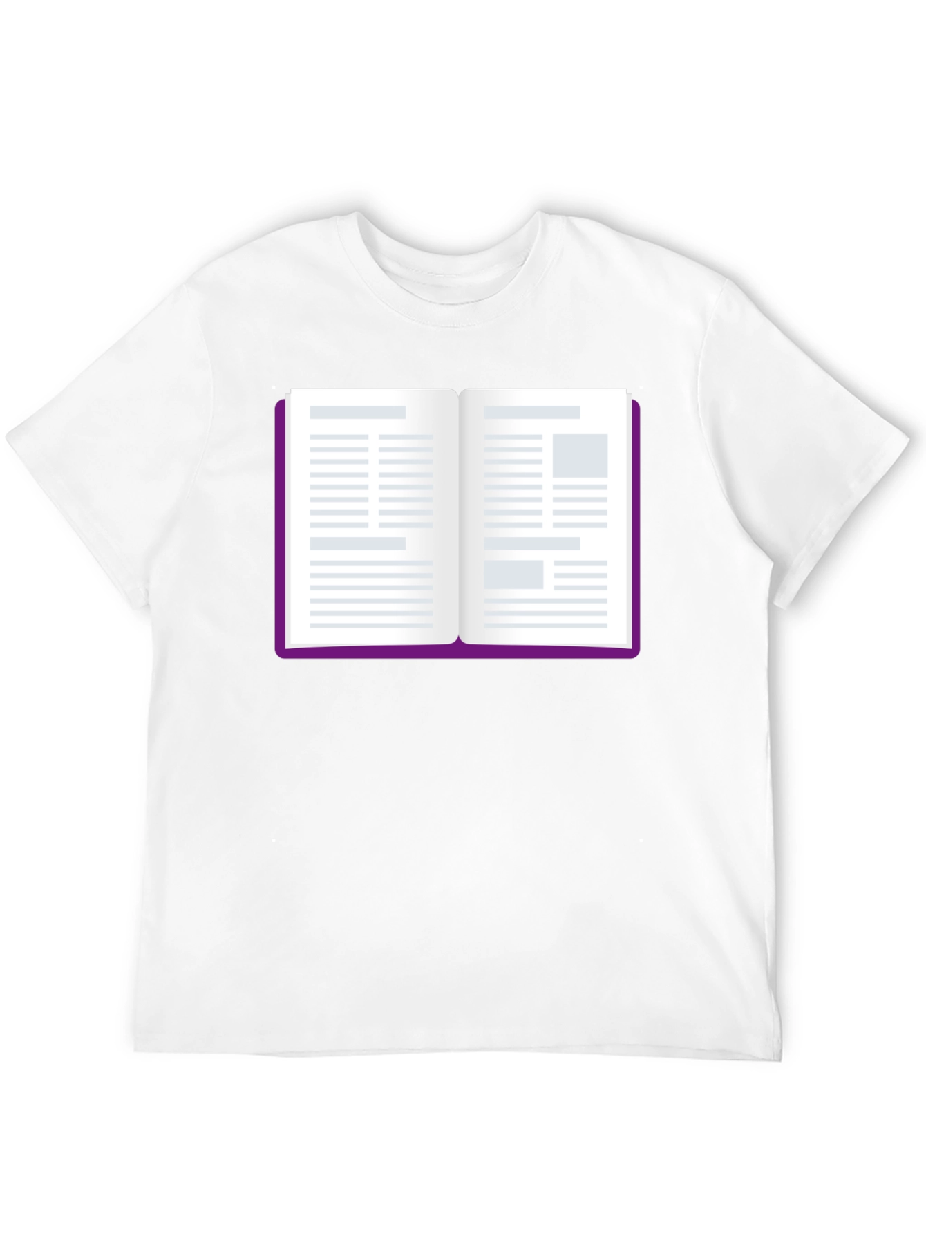 Open Book Graphic T-Shirt - Read All About It!