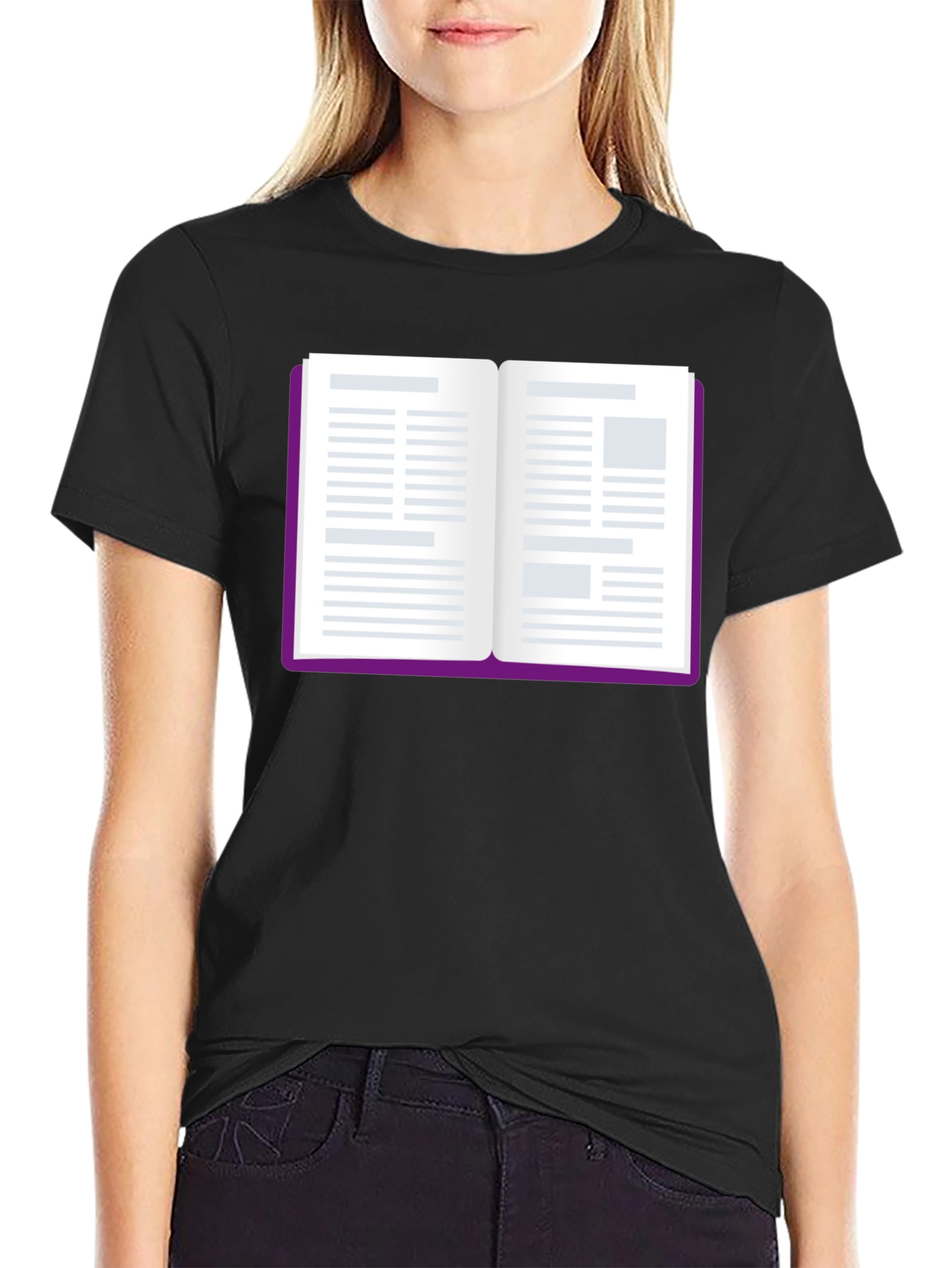 Open Book Graphic T-Shirt - Read All About It!