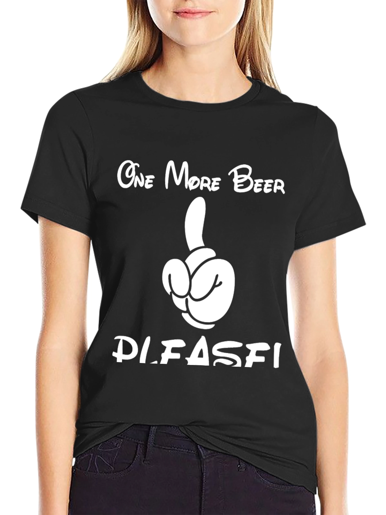 Funny Beer T-Shirt - One More Beer Please!