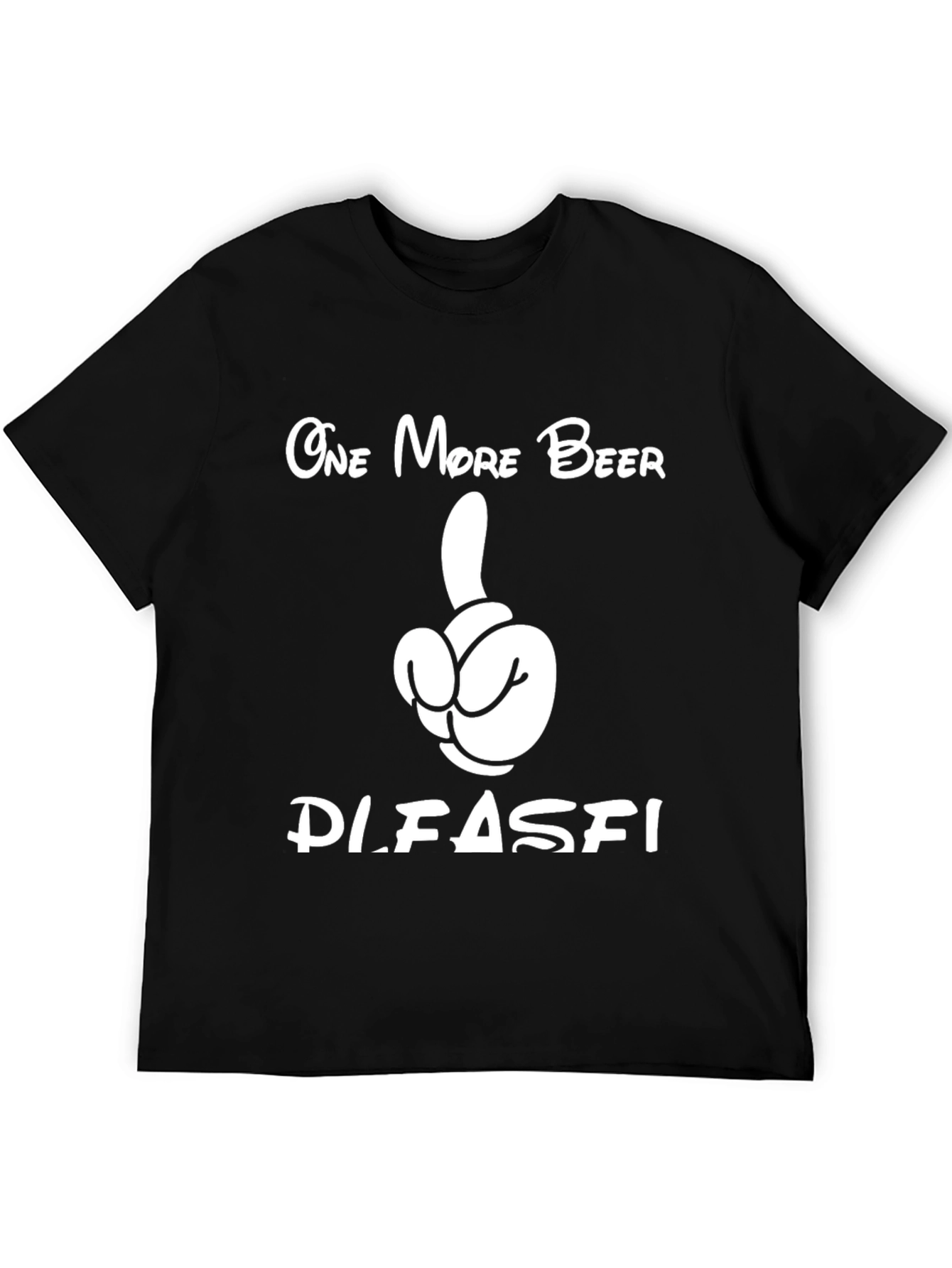 Funny Beer T-Shirt - One More Beer Please!