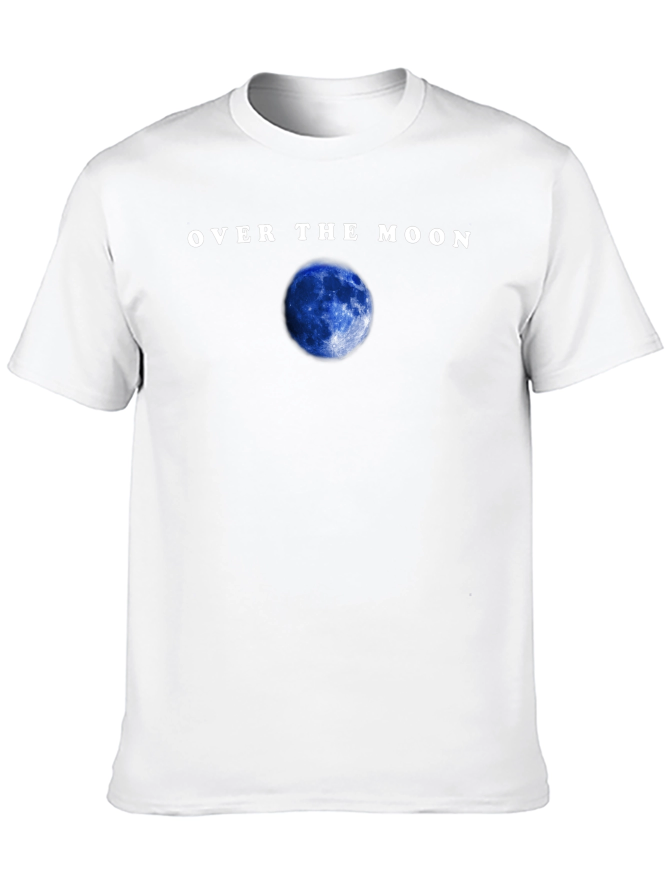 Over the Moon Graphic Tee - Mens Black T-Shirt