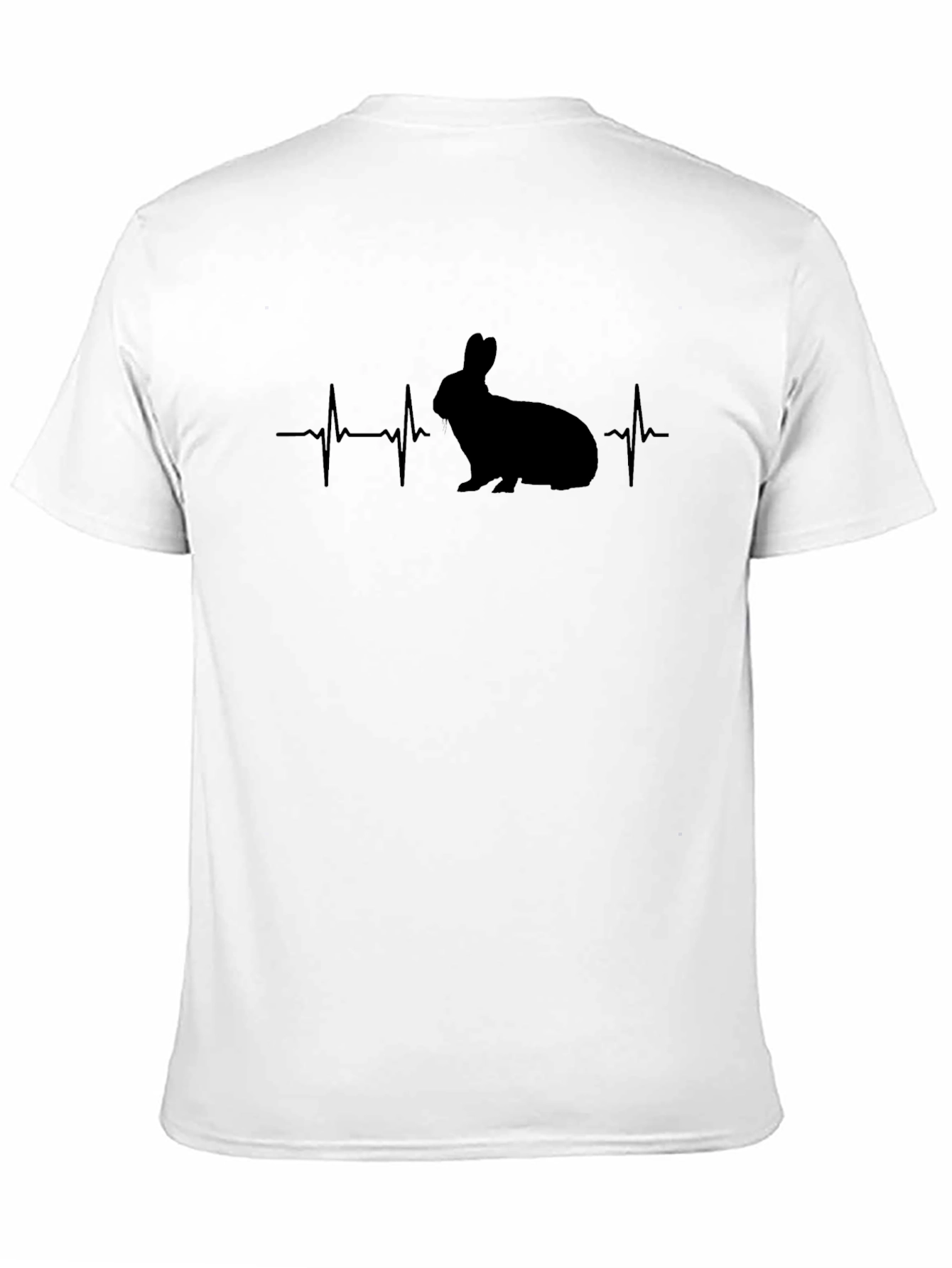 Rabbit Heartbeat T-Shirt - Cotton Blend