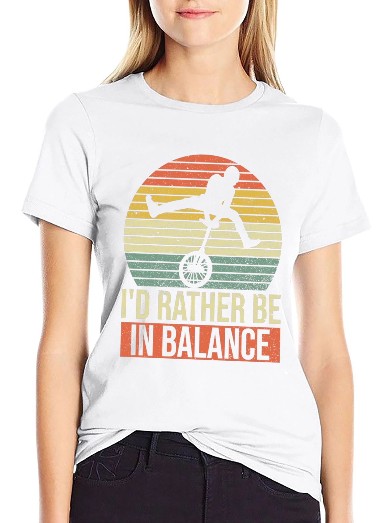 Unicycle Balance Tee