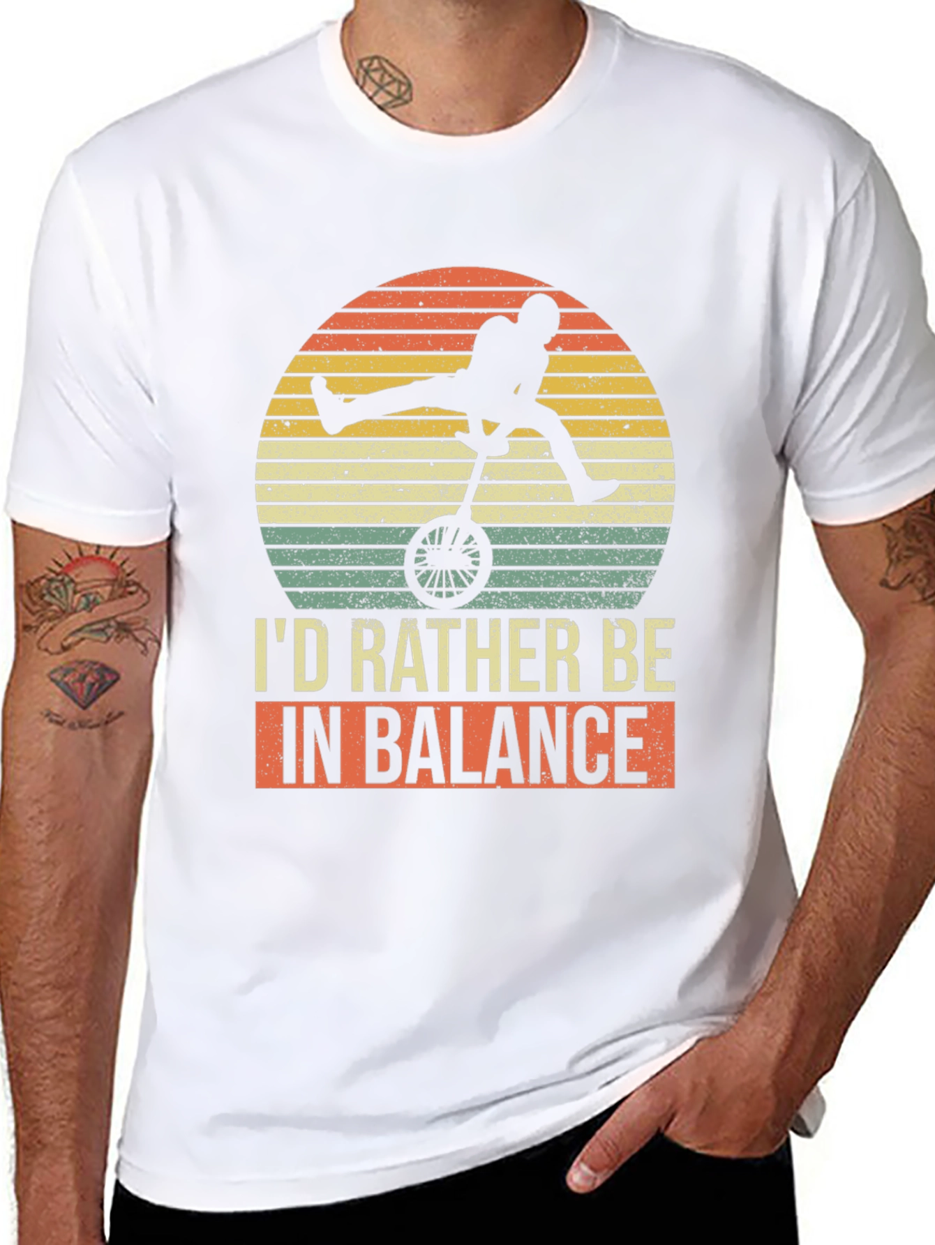 Unicycle Balance Tee