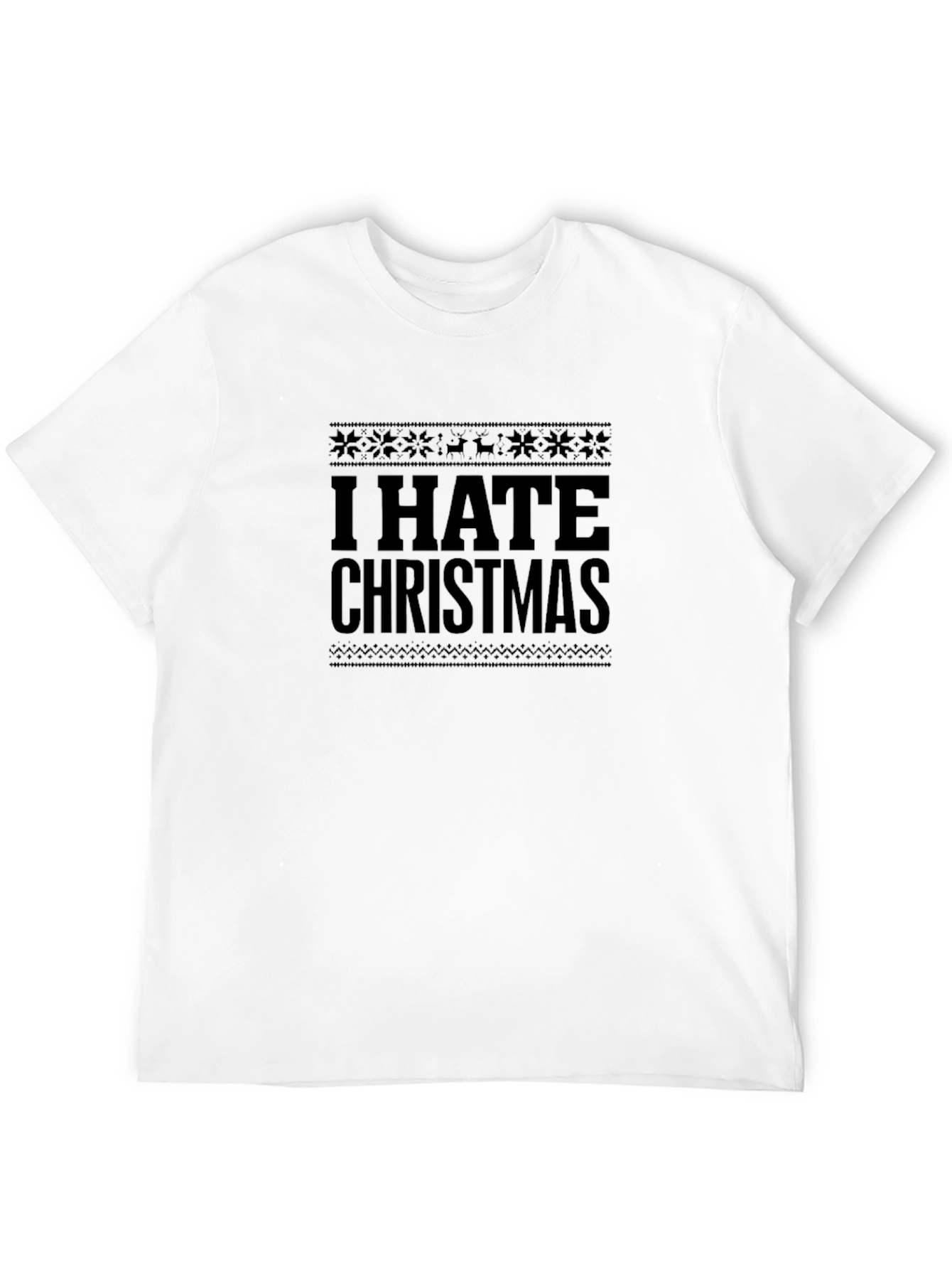 I Hate Christmas T-Shirt - Anti-Holiday Humor Tee