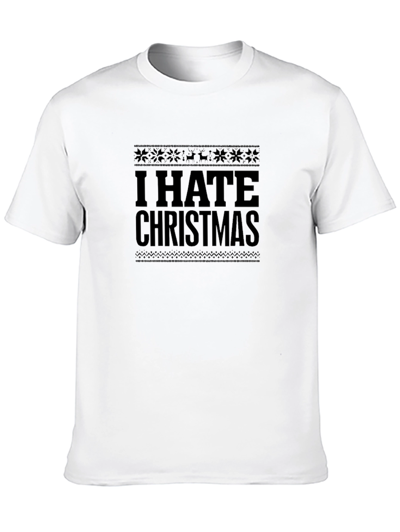 I Hate Christmas T-Shirt - Anti-Holiday Humor Tee