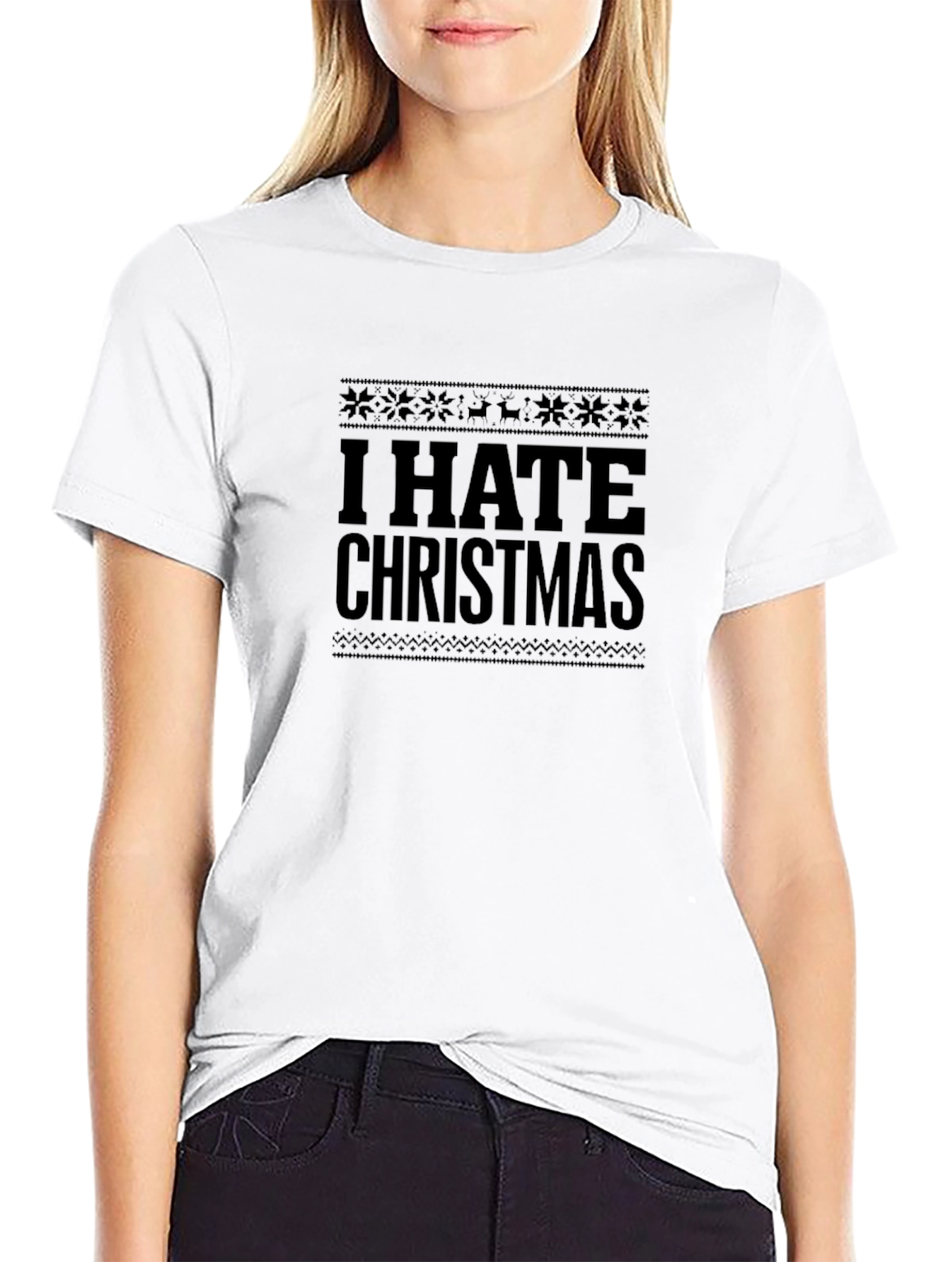 I Hate Christmas T-Shirt - Anti-Holiday Humor Tee