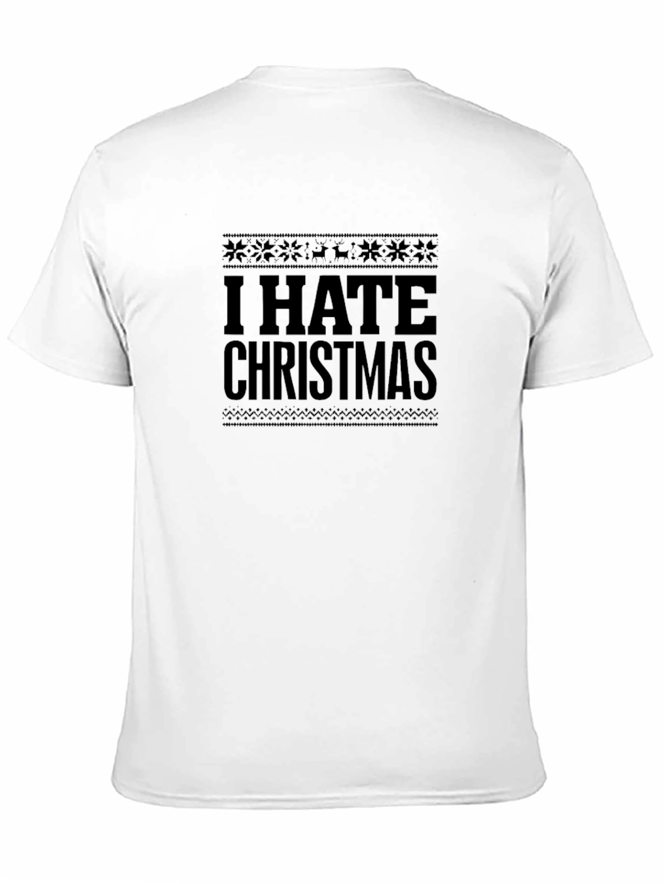 I Hate Christmas T-Shirt - Anti-Holiday Humor Tee