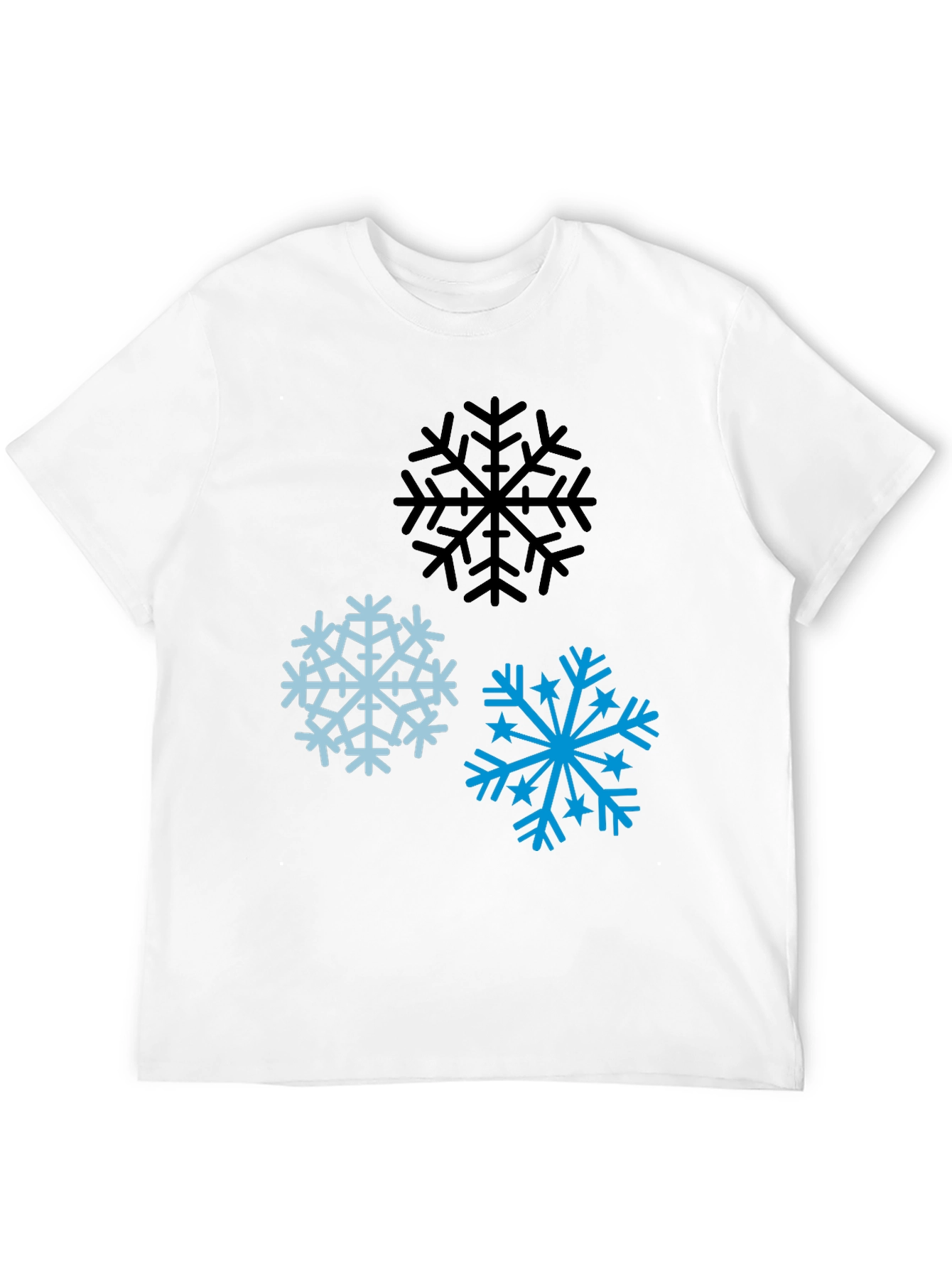 Snowflake Graphic Tee - Winter Style
