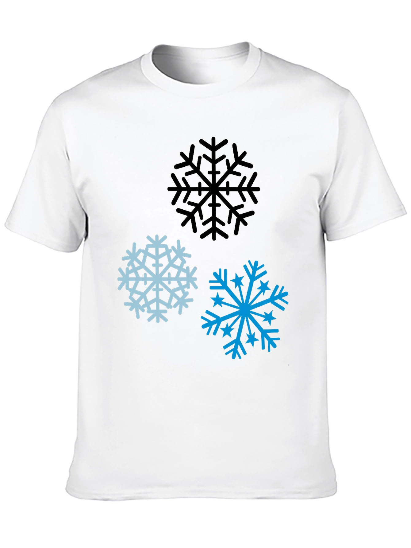 Snowflake Graphic Tee - Winter Style
