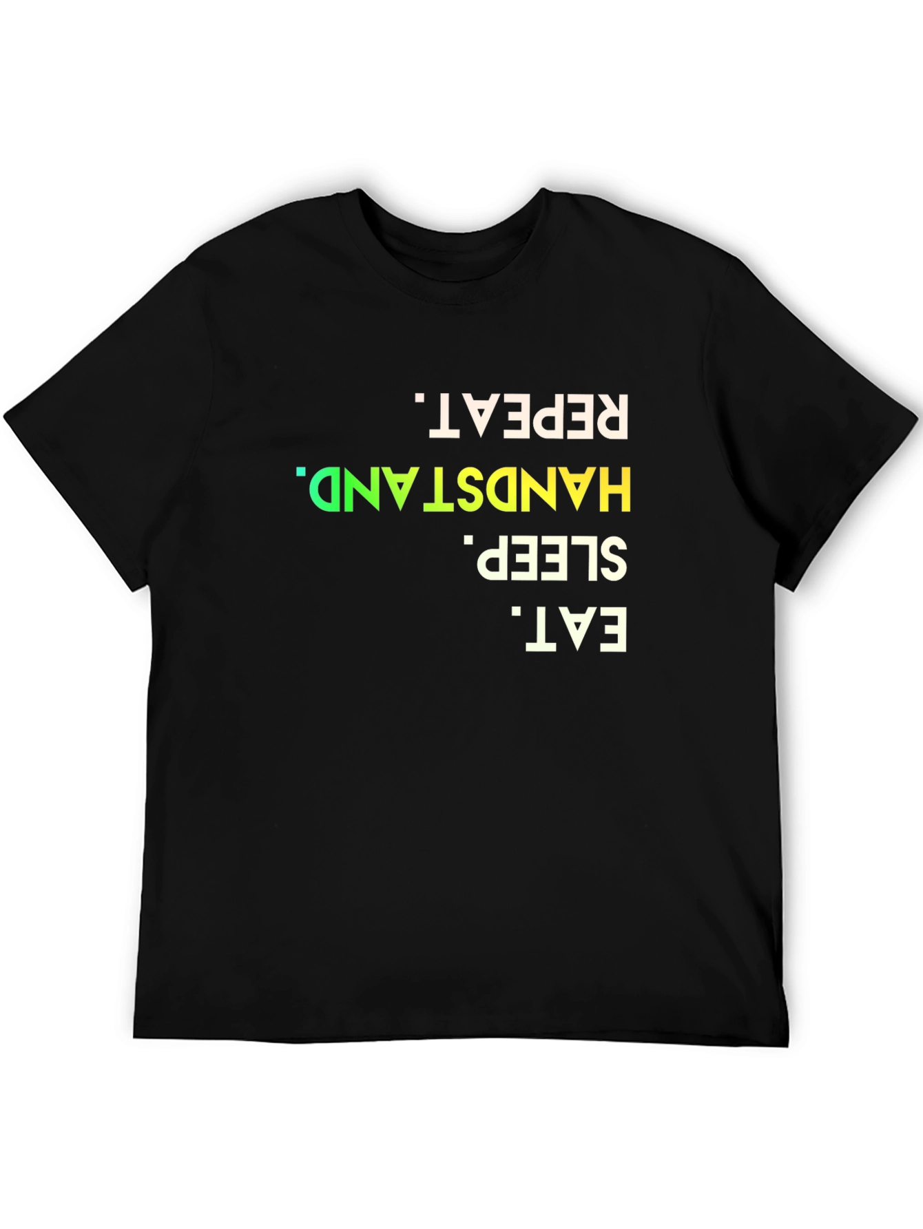 Eat Sleep Handstand Repeat - Mens Graphic Tee