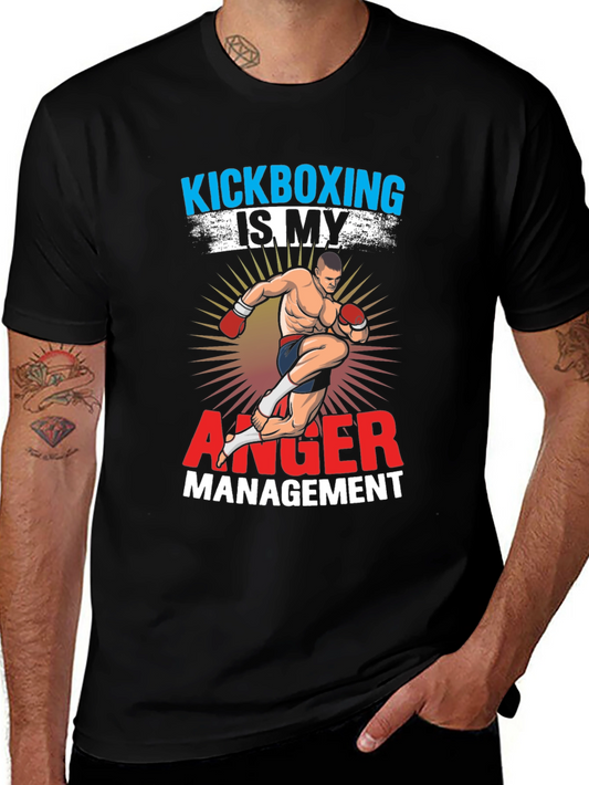 Kickboxing Anger Management Graphic Tee